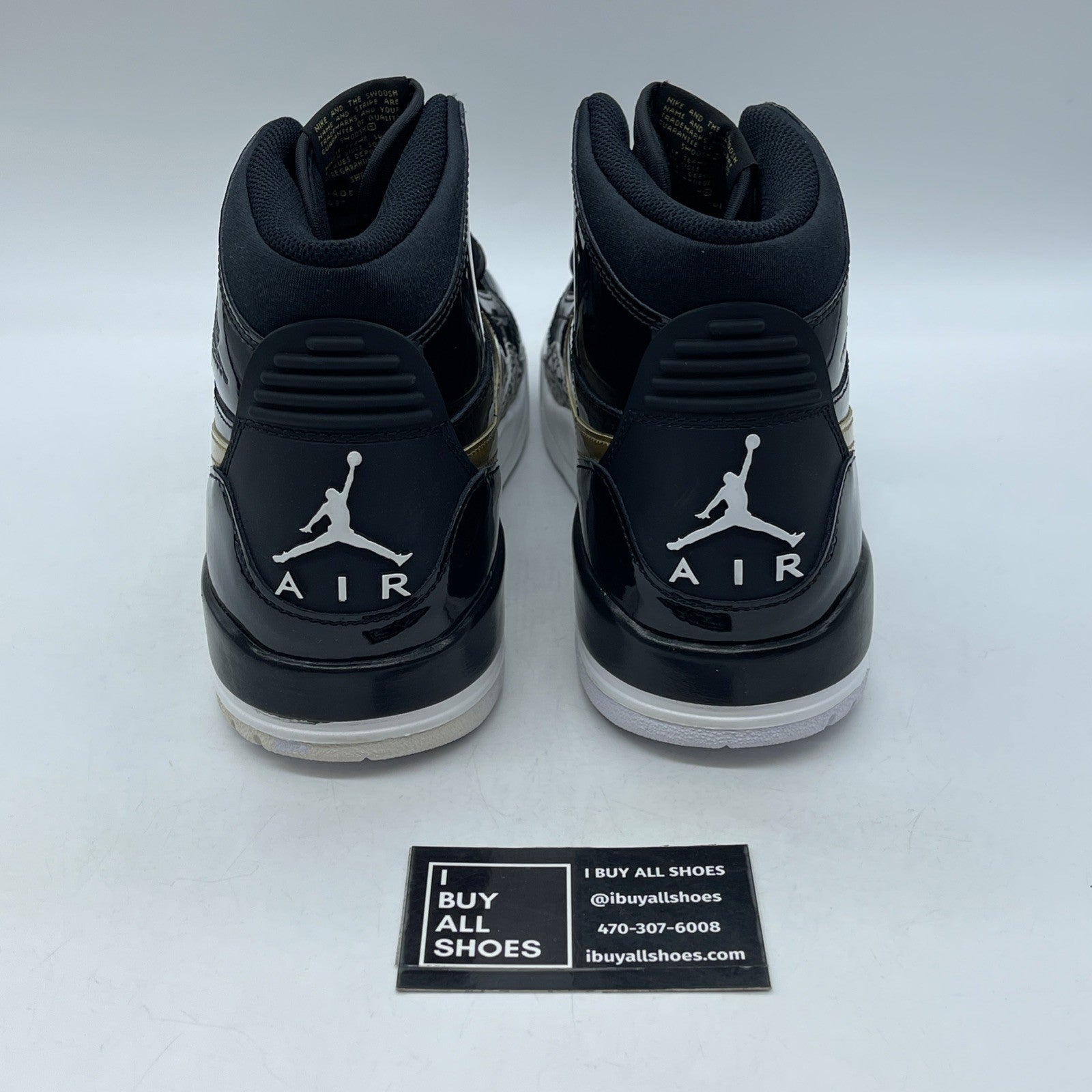 Size 11 - Air Jordan Legacy 312 Black Gold (AV3922-007)