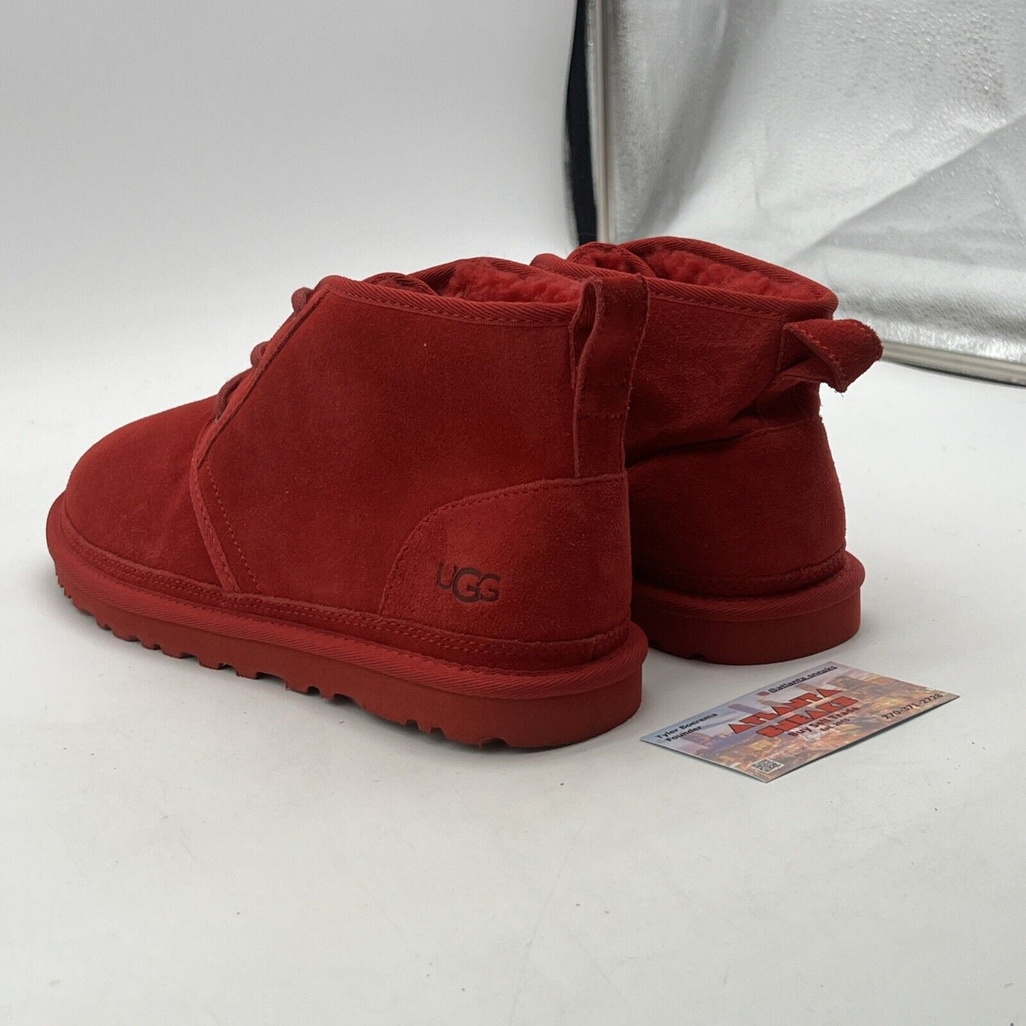 Size 9 - Women’s UGG® Neumel Chukka Boot Samba Red