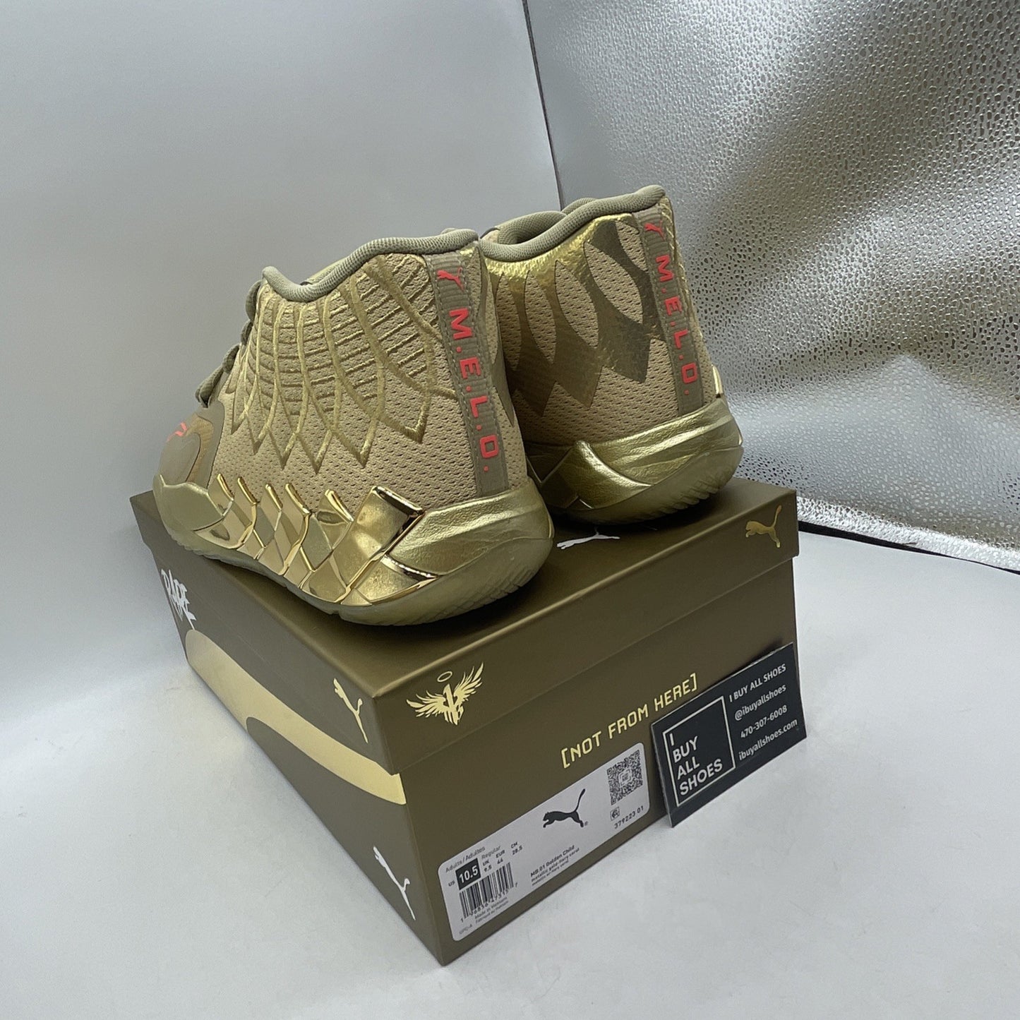 Size 10.5 - Puma MB.01 Golden Child (397223-01)