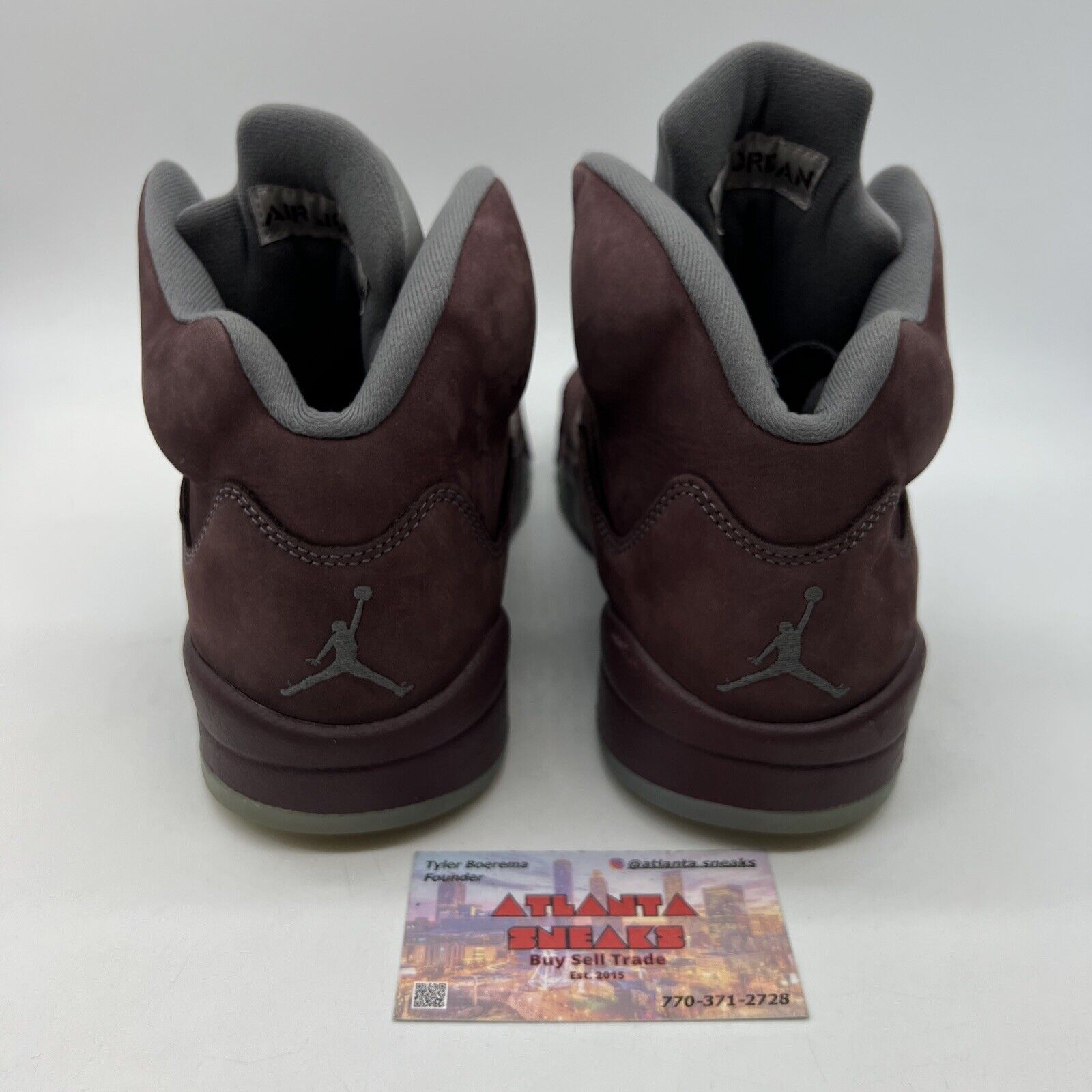 Size 10 - Air Jordan 5 Retro SE 2023 Burgundy Grey Suede (DZ4131-600)