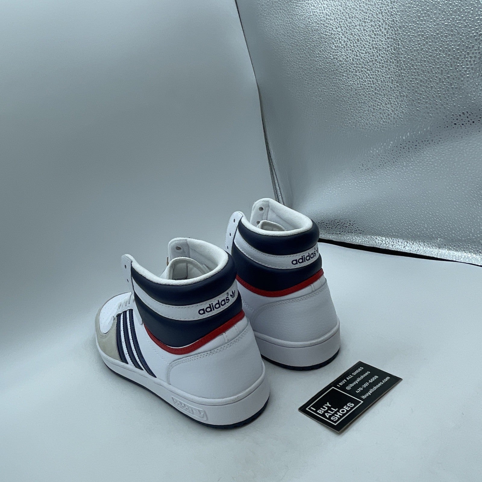 Size 13 - Adidas Top Ten RB White Dark Blue (GX0740)