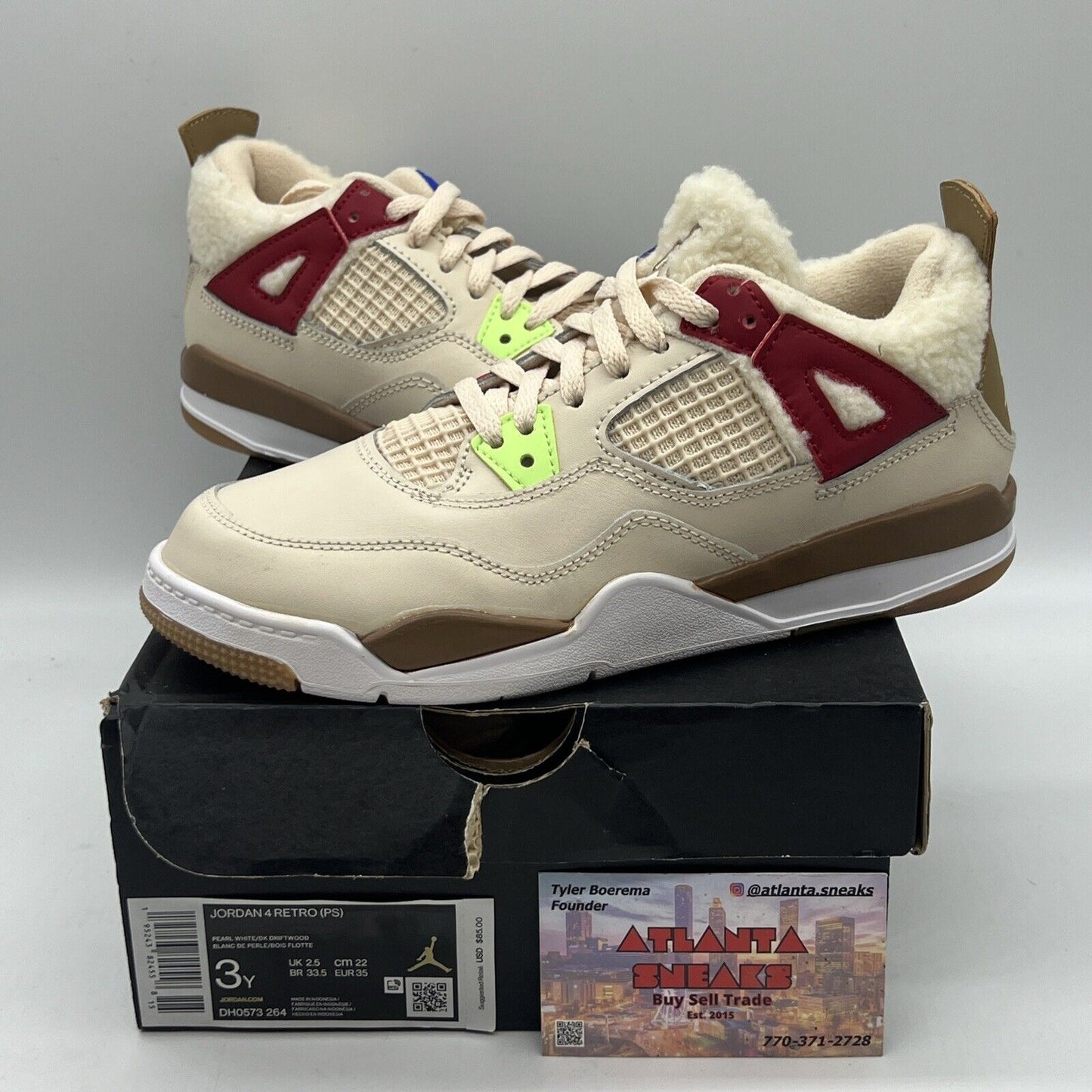 [DH0573-264] Preschool Air Jordan Retro 4 'Where the Wild Things Are' (PS)