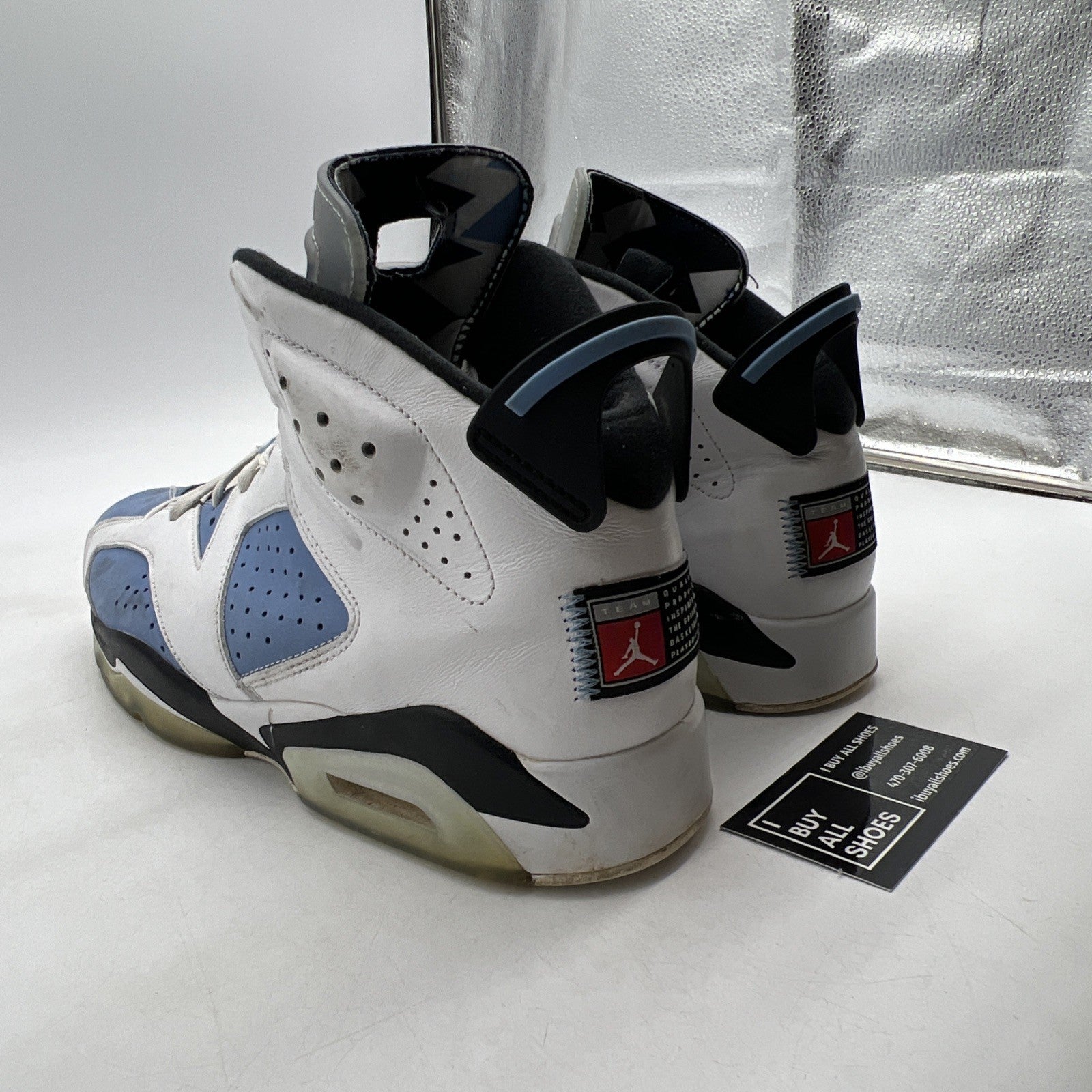 Size 12 - Air Jordan 6 Retro Mid UNC Home (CT8529-410)