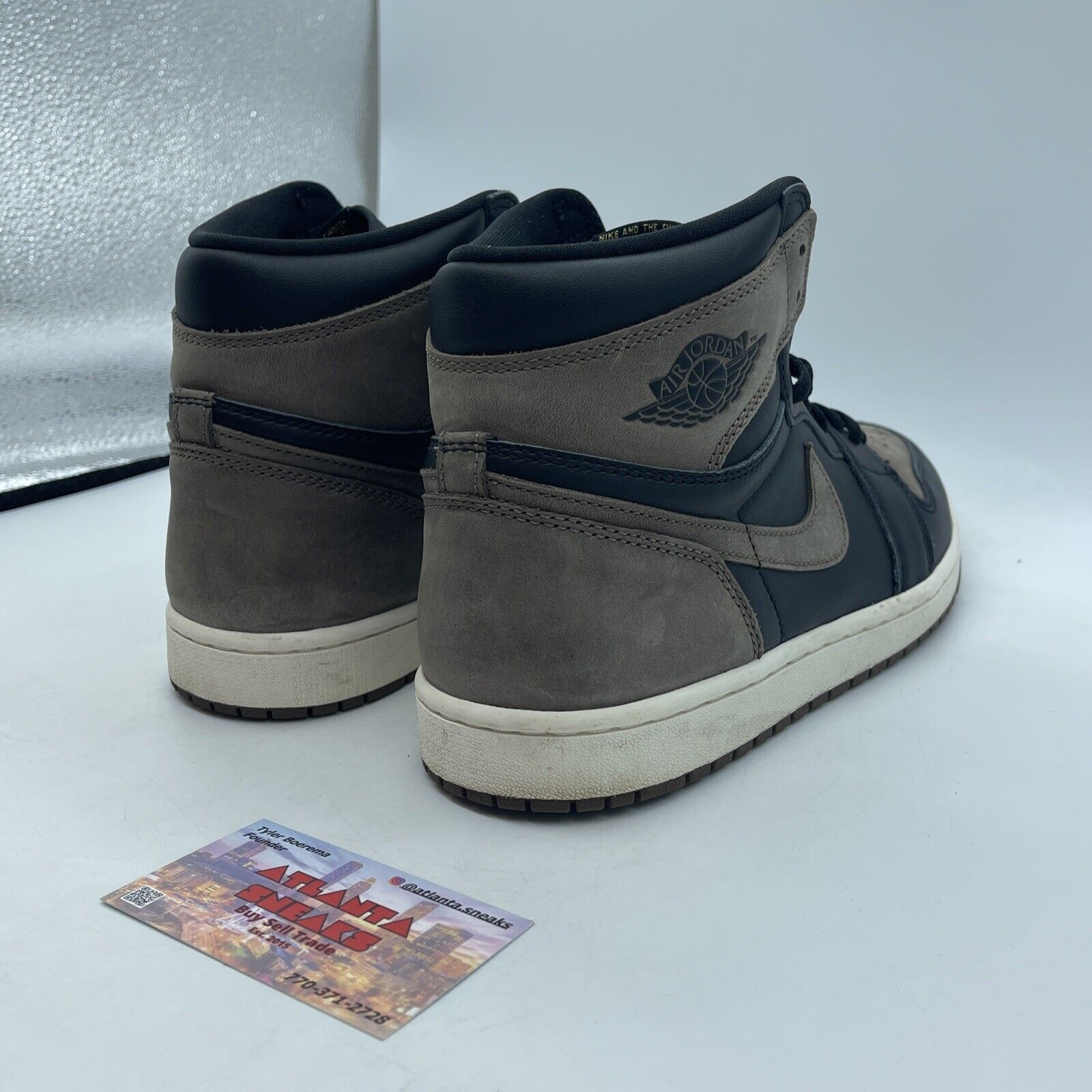 Size 10 - Jordan 1 Retro OG High Palomino White Black Brown Suede (DZ5485-020)
