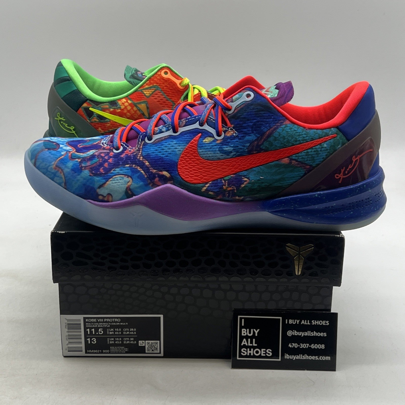 Size 11.5 - Nike Kobe 8 Protro What the Kobe 2025 Sneakers (HM9621-900)