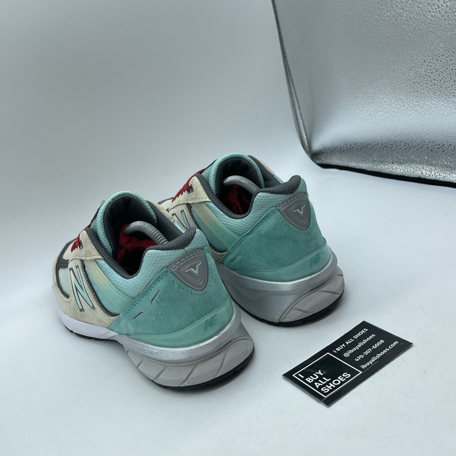 Size 9.5 - New Balance YCMC x 990v5 Made in USA Big Checks and No Stress-M990EZ5