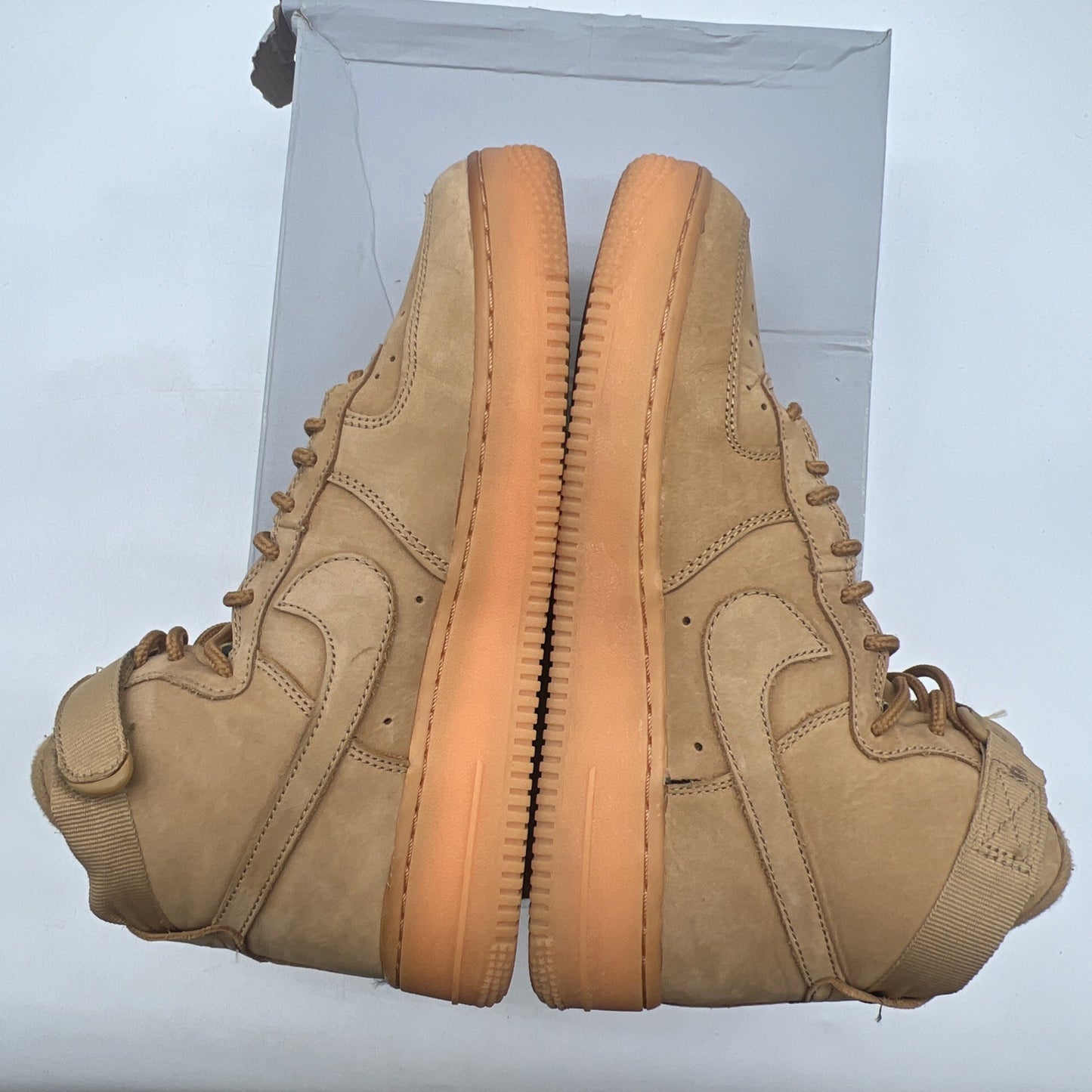 Size 7Y - Nike Air Force 1 WB High Flax (922066-203)