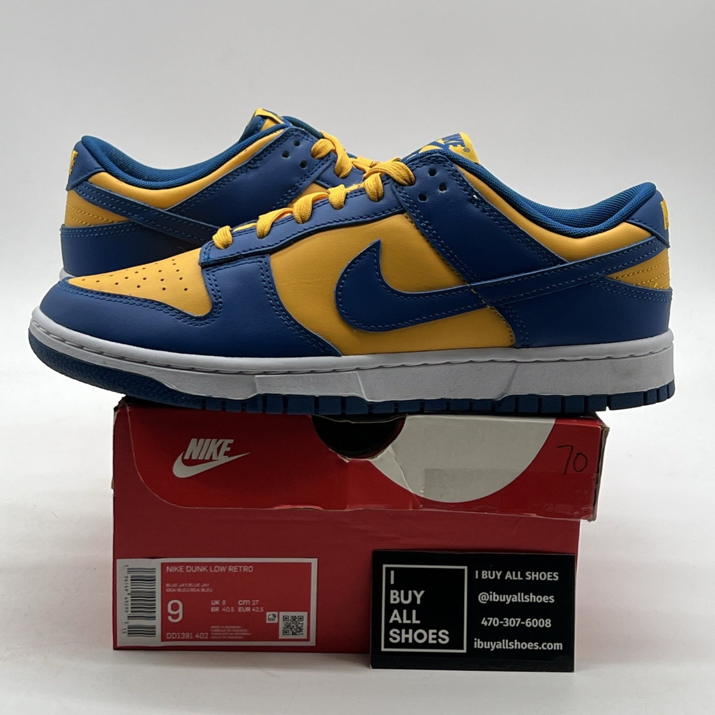 Size 9 - Nike Dunk Low UCLA (DD1391-402)