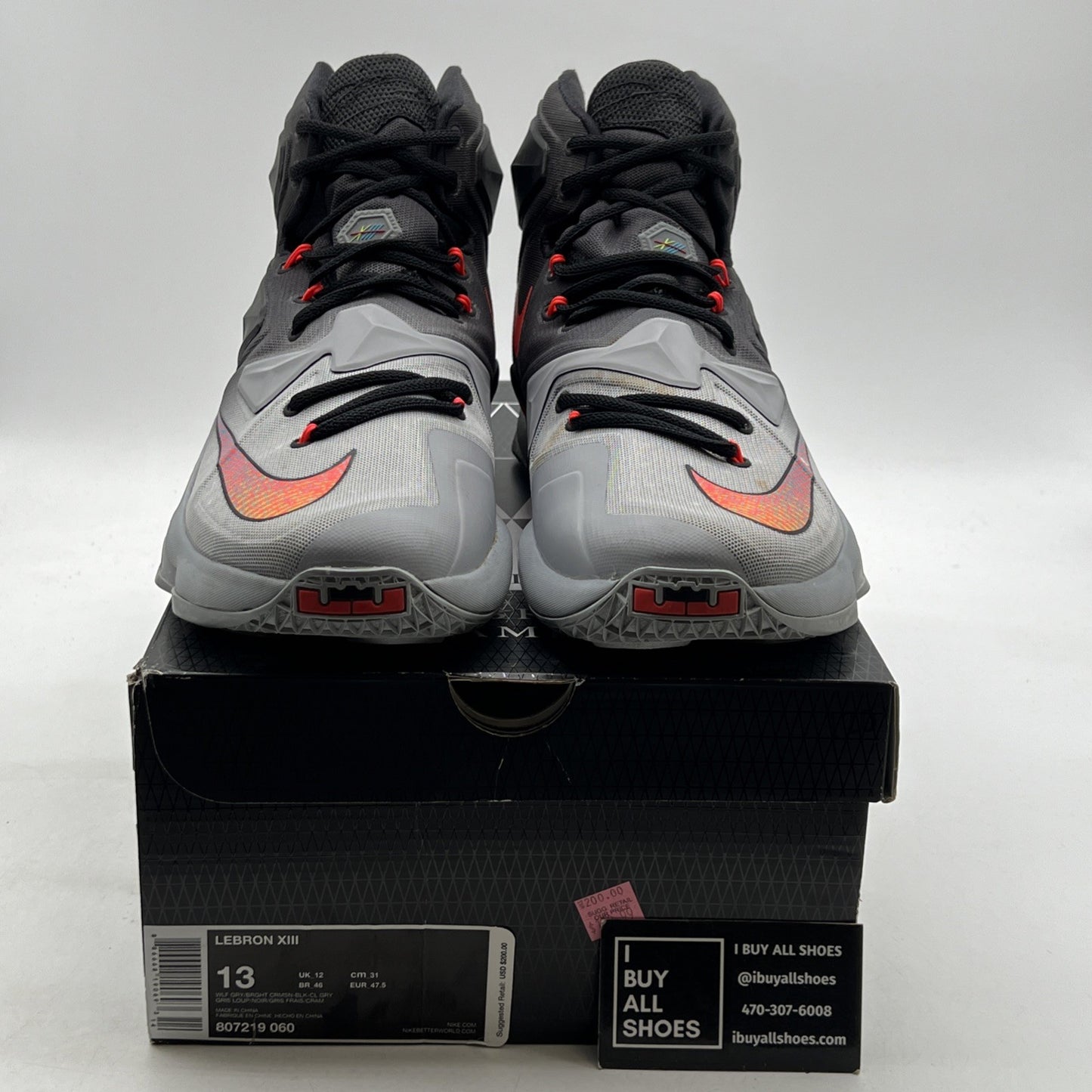 Size 13 - Nike LeBron 13 On Court (807219-060)