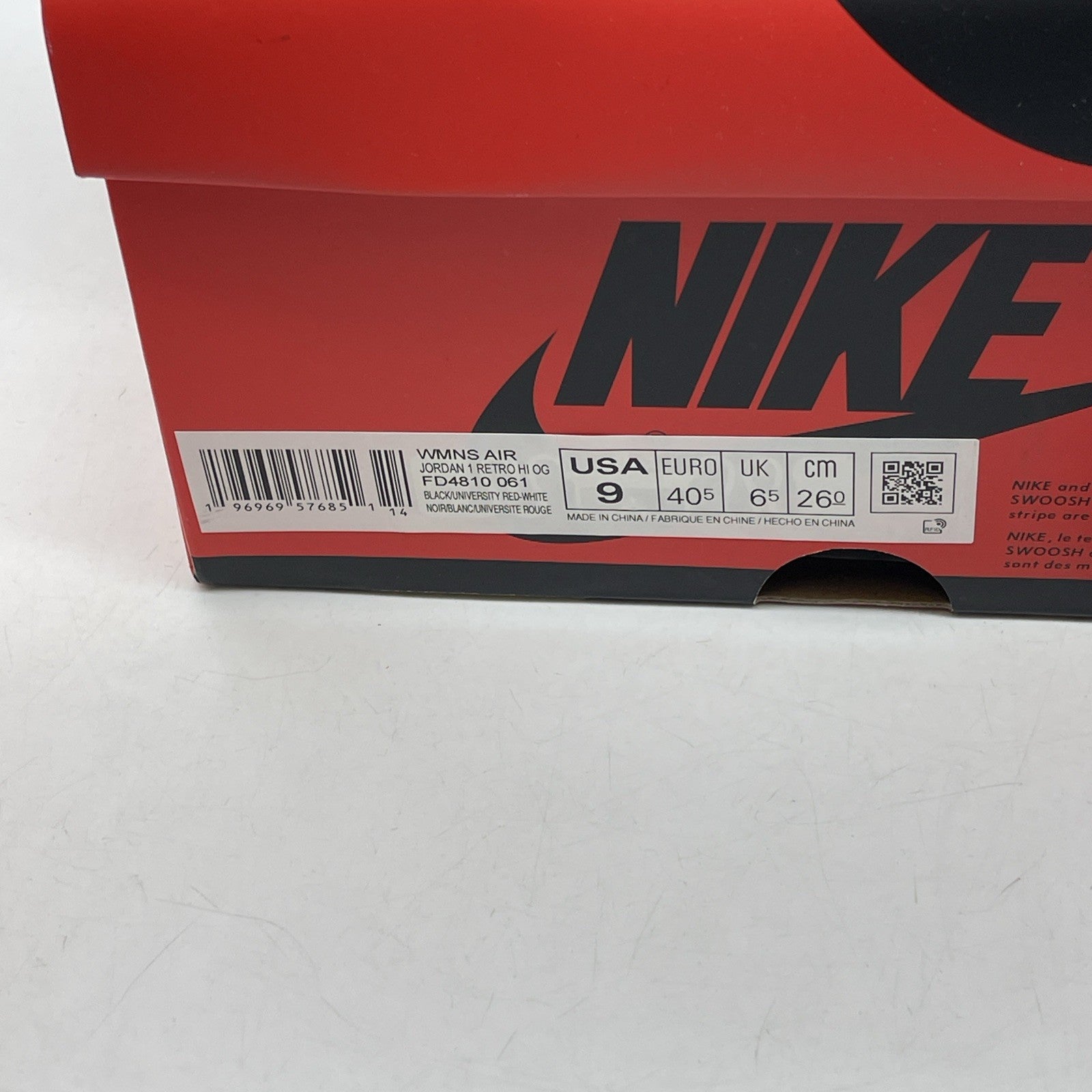 Size 9W - Air Jordan 1 Retro OG 2023 High Satin Bred Black Red (FD4810-061)