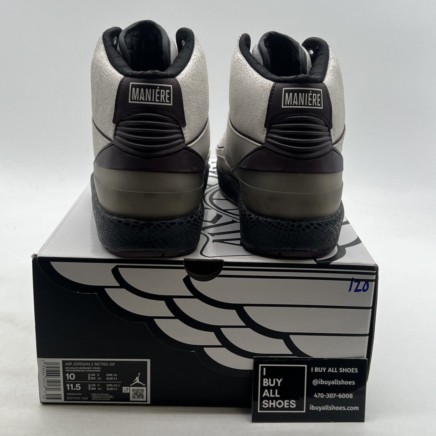 Size 10 - Air Jordan 2 A Ma Maniere (DO7216-100)
