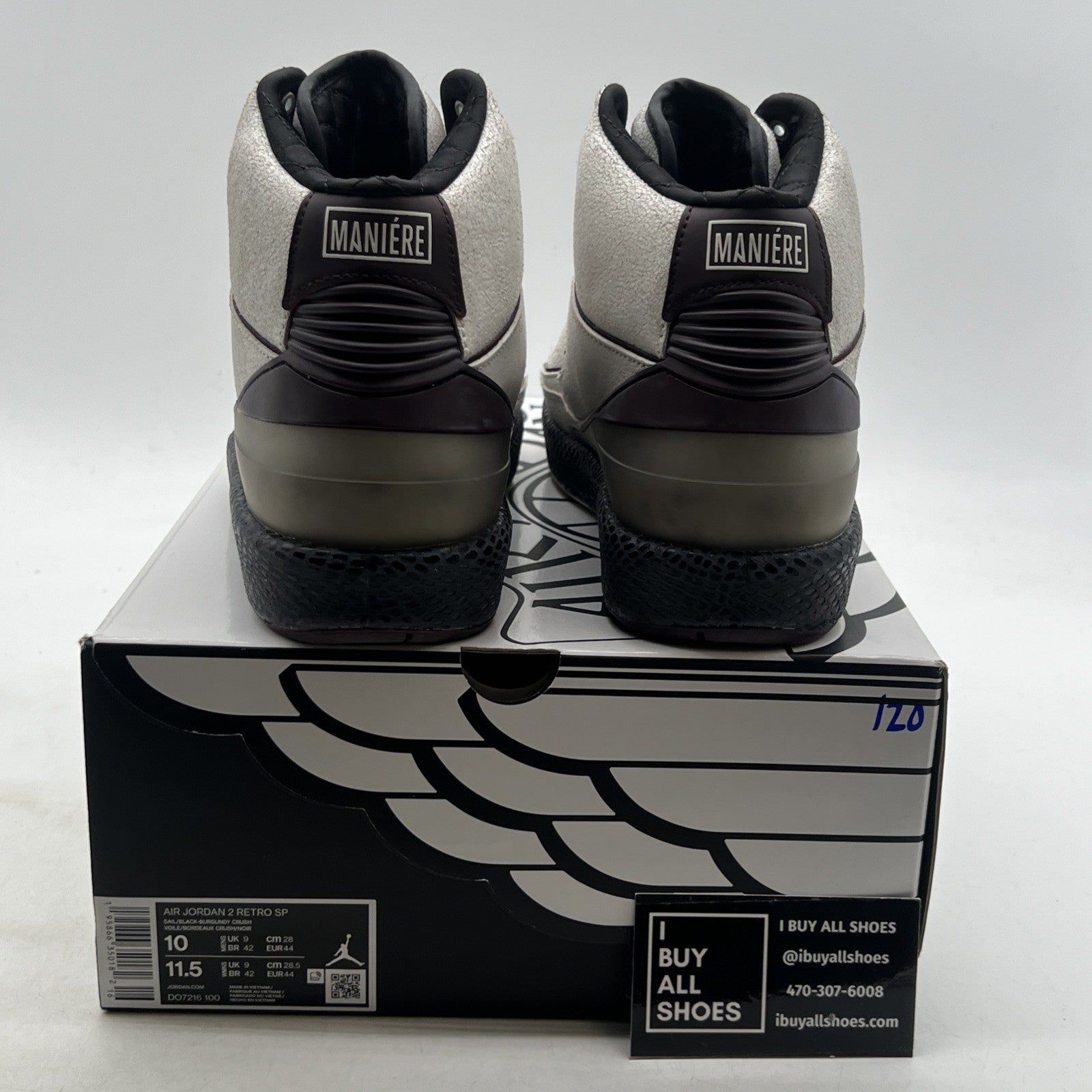 Size 10 - Air Jordan 2 A Ma Maniere (DO7216-100)