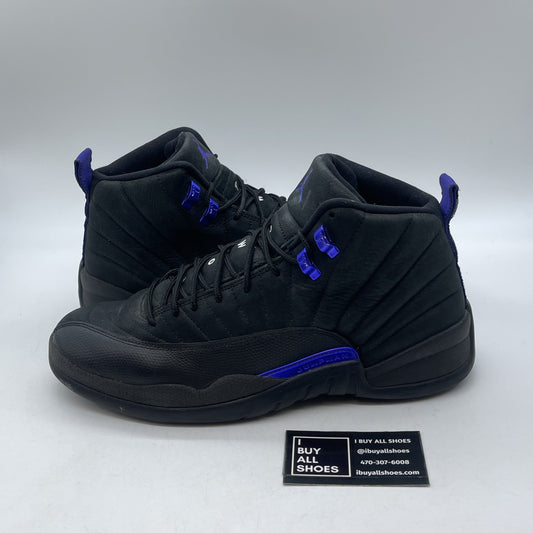 Size 11.5 - Air Jordan 12 Retro Dark Concord Black Suede Leather (CT8013-005)