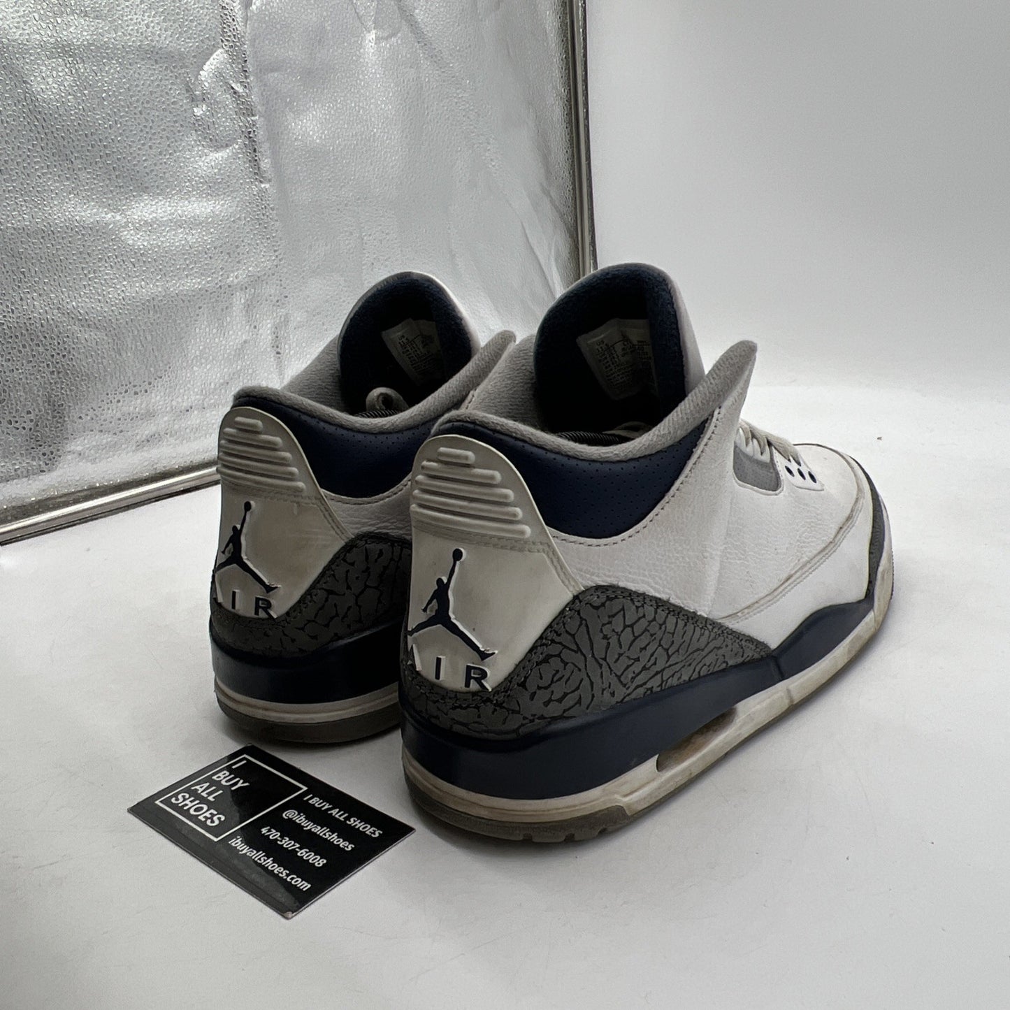 Size 11.5 - Air Jordan 3 Retro Midnight Navy (CT8532-140)