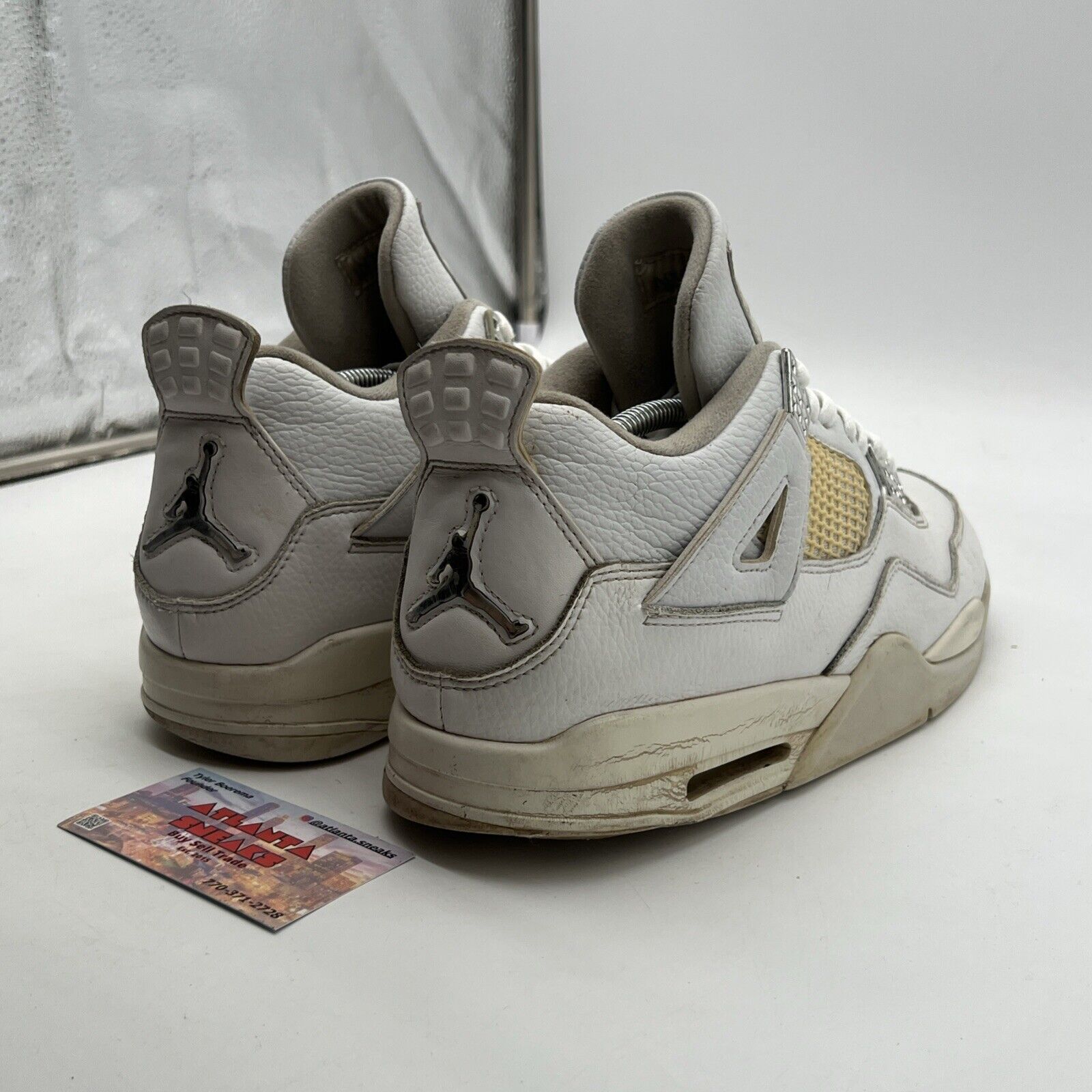 Size 10.5 - Air Jordan 4 Retro Mid Pure Money (308497-100)