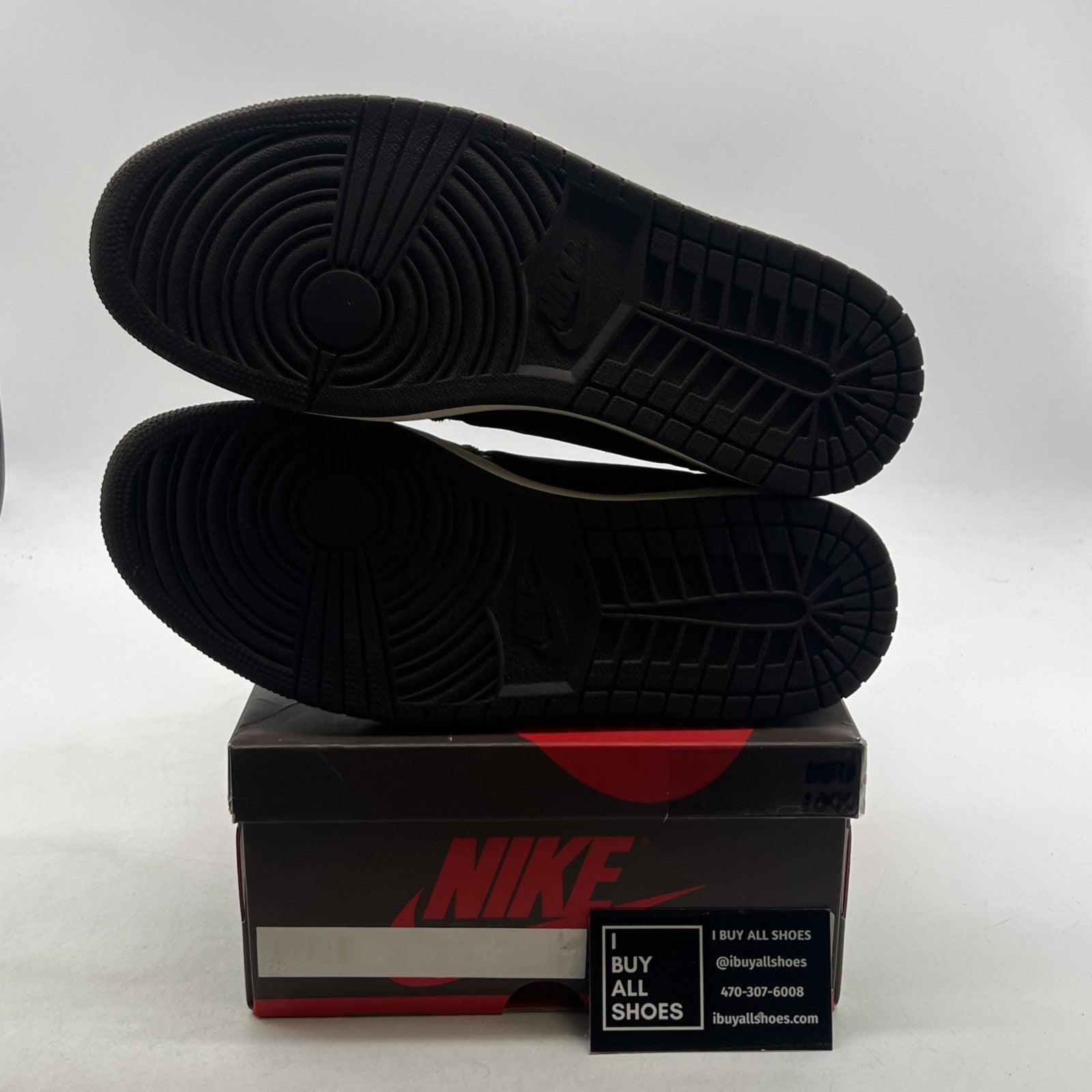 Size 9.5 - Air Jordan 1 x Travis Scott Low Mocha (CQ4277-001)