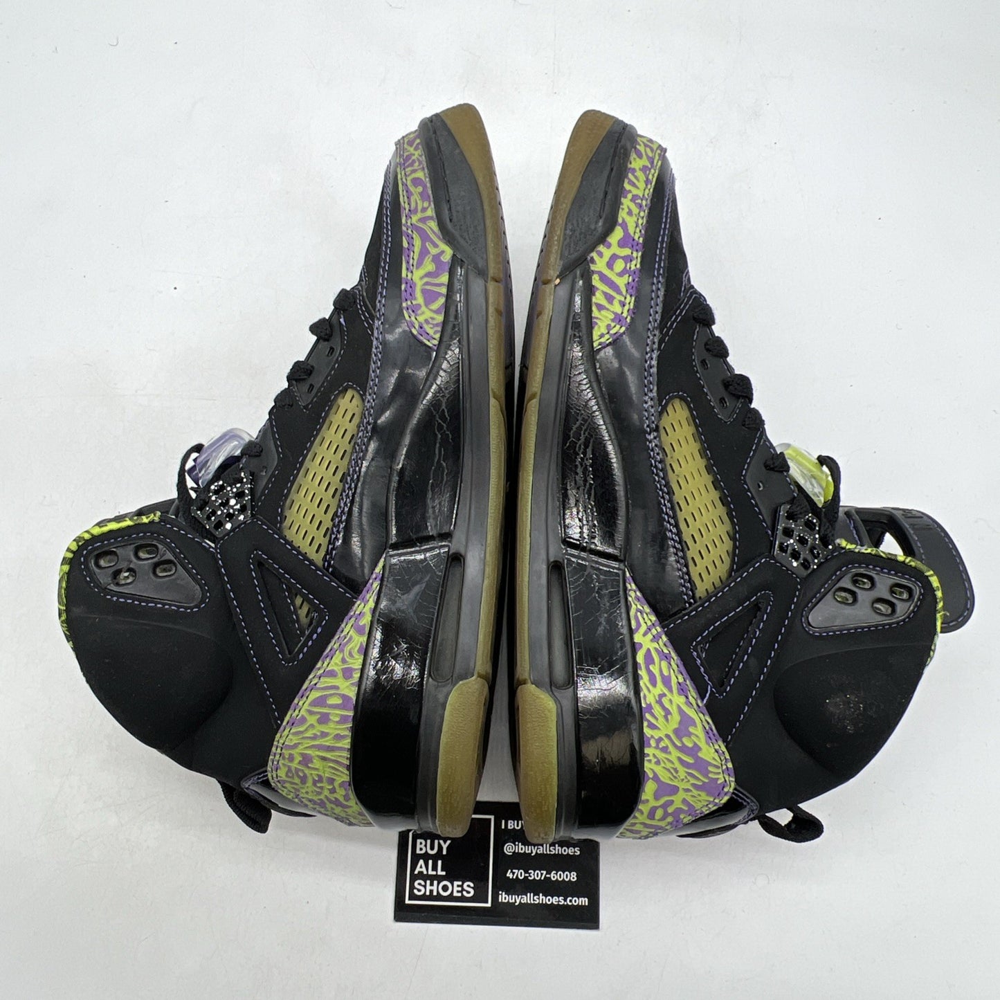 Size 9.5 - Jordan SpizIke Citron (315371-031)