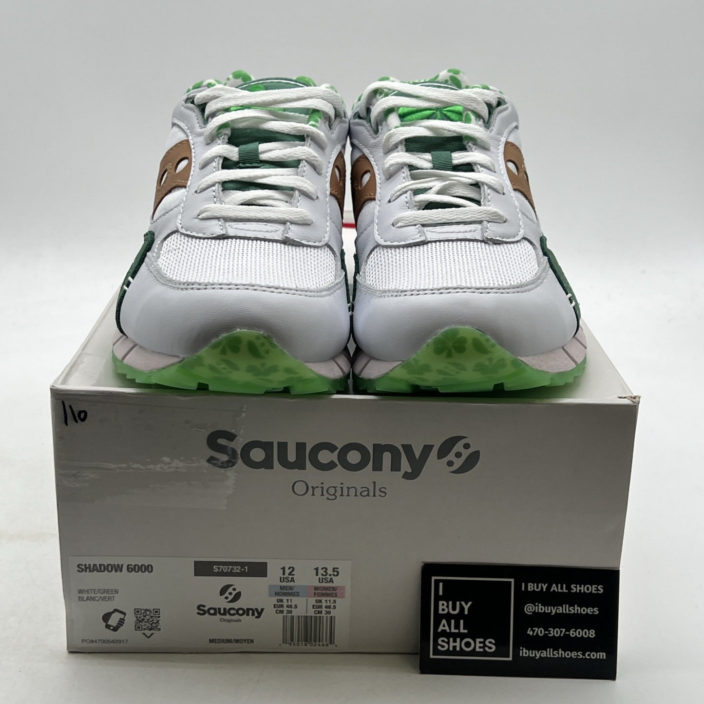 Size 12 - Saucony Shadow 6000 Shamrock (S70732-1)