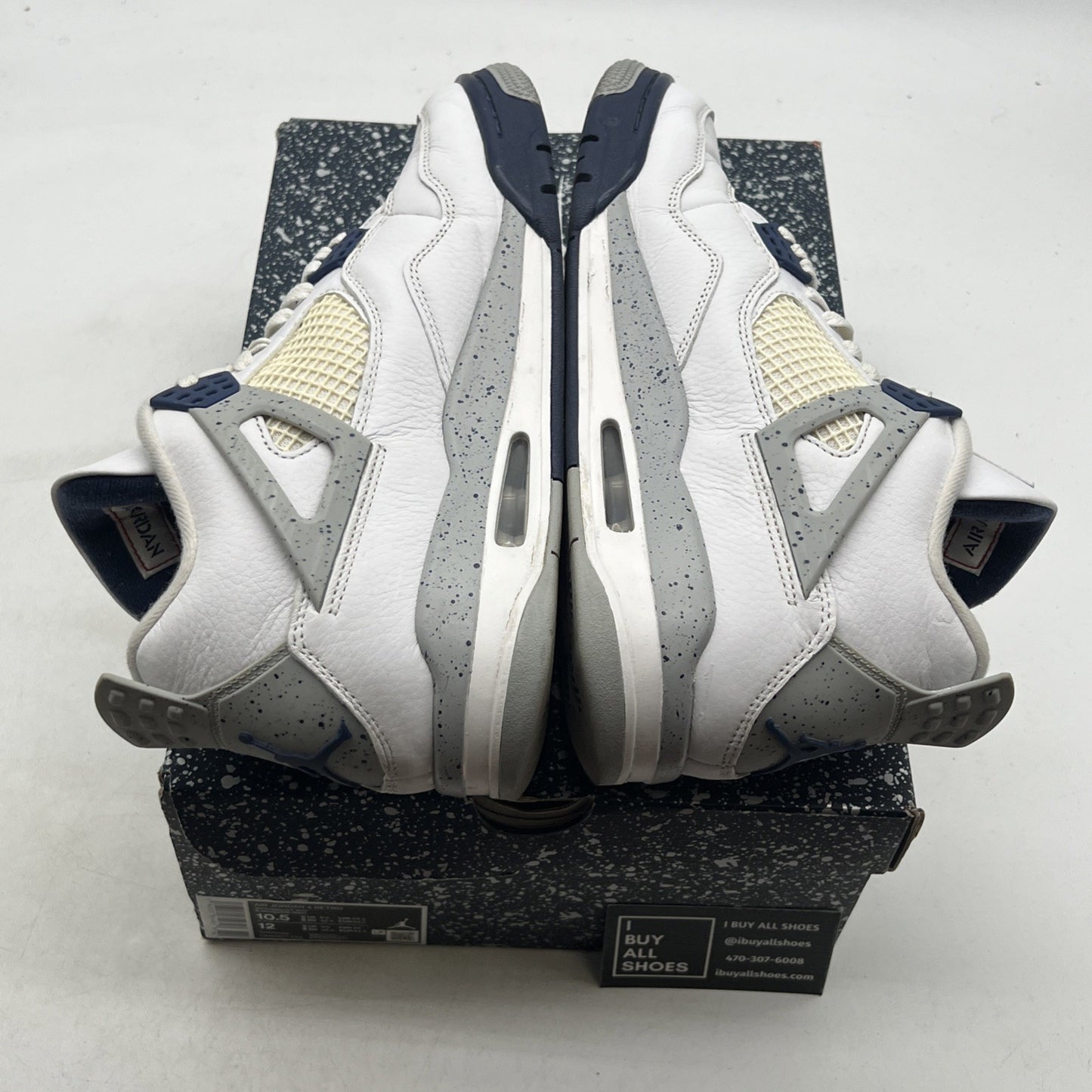 Size 10.5 - Air Jordan 4 Retro Mid Midnight Navy (DH6927-140)