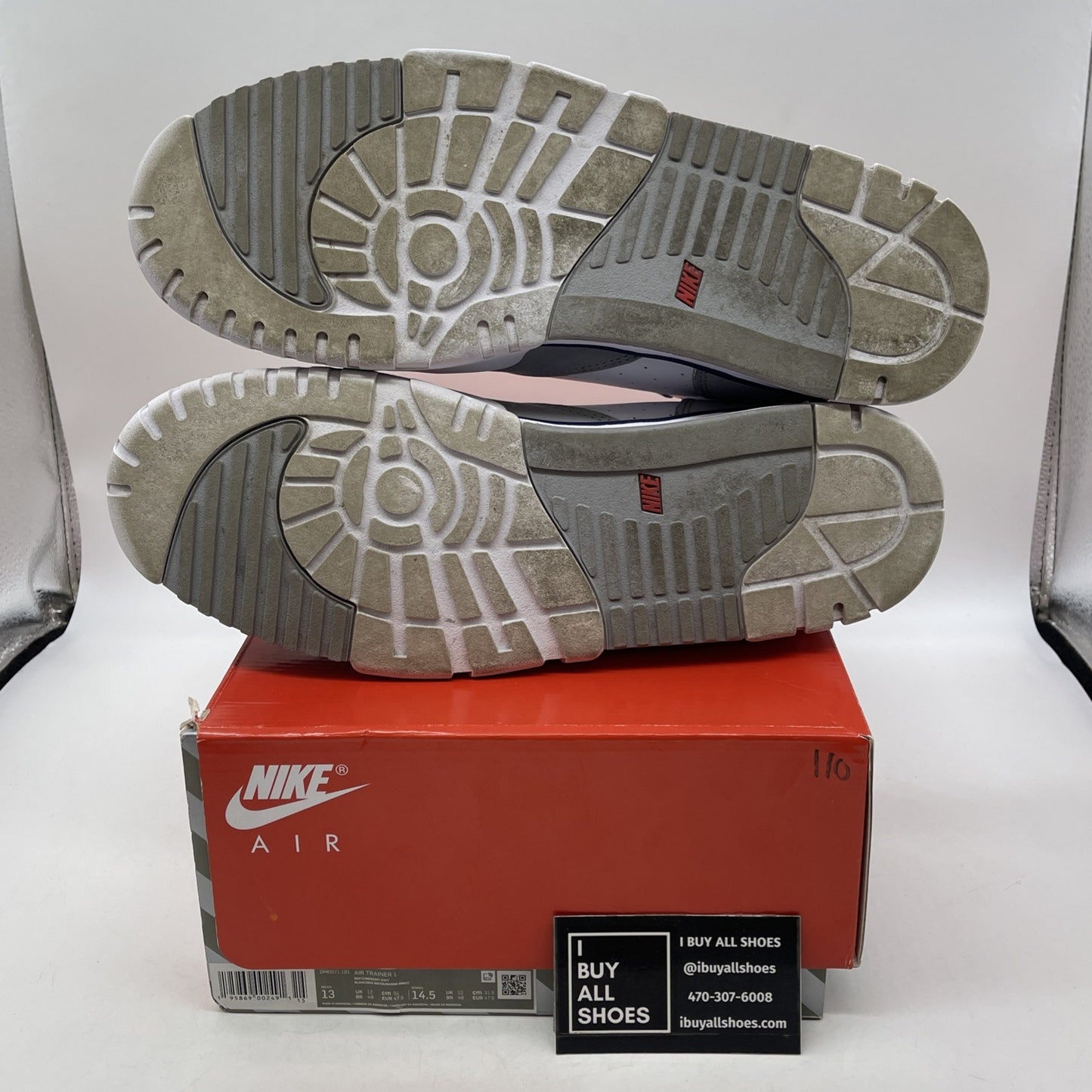 Size 13 - Nike Air Trainer 1 Midnight Navy (DM0521-101)
