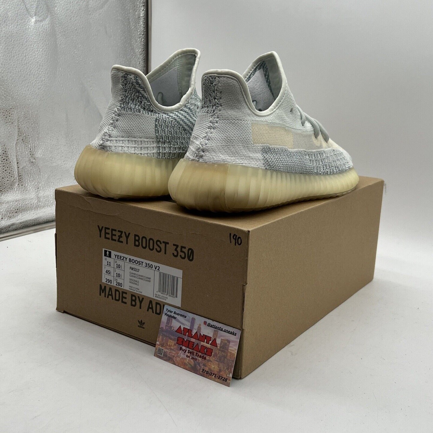 Size 11 - adidas Yeezy Boost 350 V2 Cloud White Reflective (FW5317)