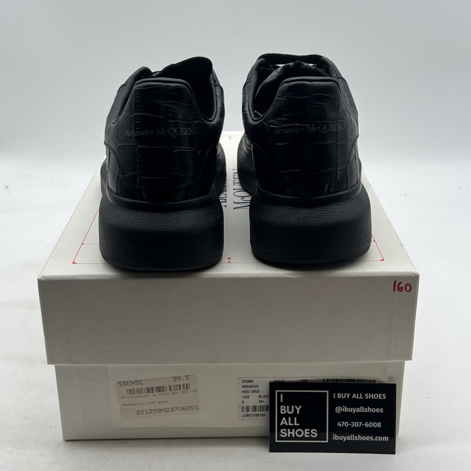 Size 39.5 - Alexander McQueen Sneaker Oversized Classic Men Black