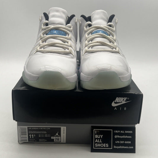 Size 11.5 - Air Jordan 11 Retro Low Legend Blue (AV2187-117)