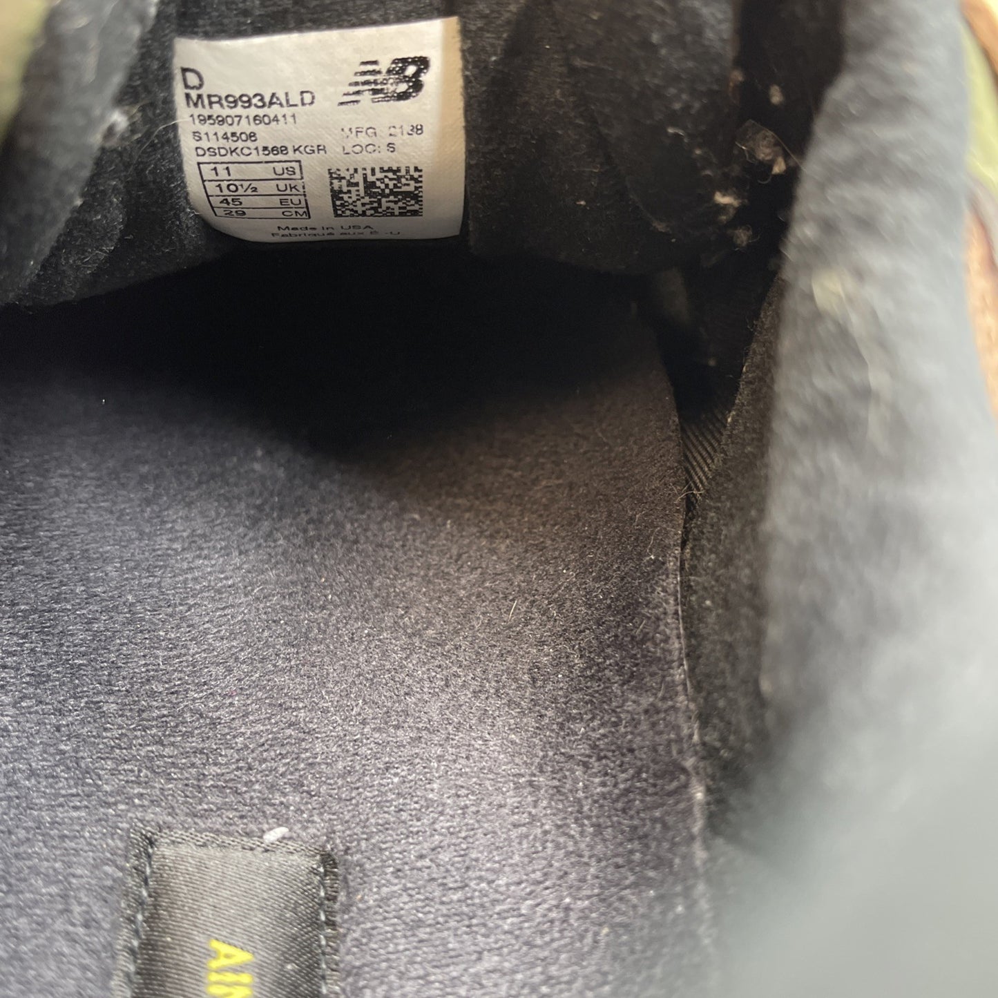 Size 11 - Aimé Leon Dore x New Balance 993 Made in USA Beef &Broccoli (MR993ALD)