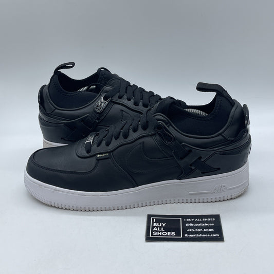Size 11 - Nike Undercover x Air Force 1 SP GORE-TEX Low Black (DQ7558-002)