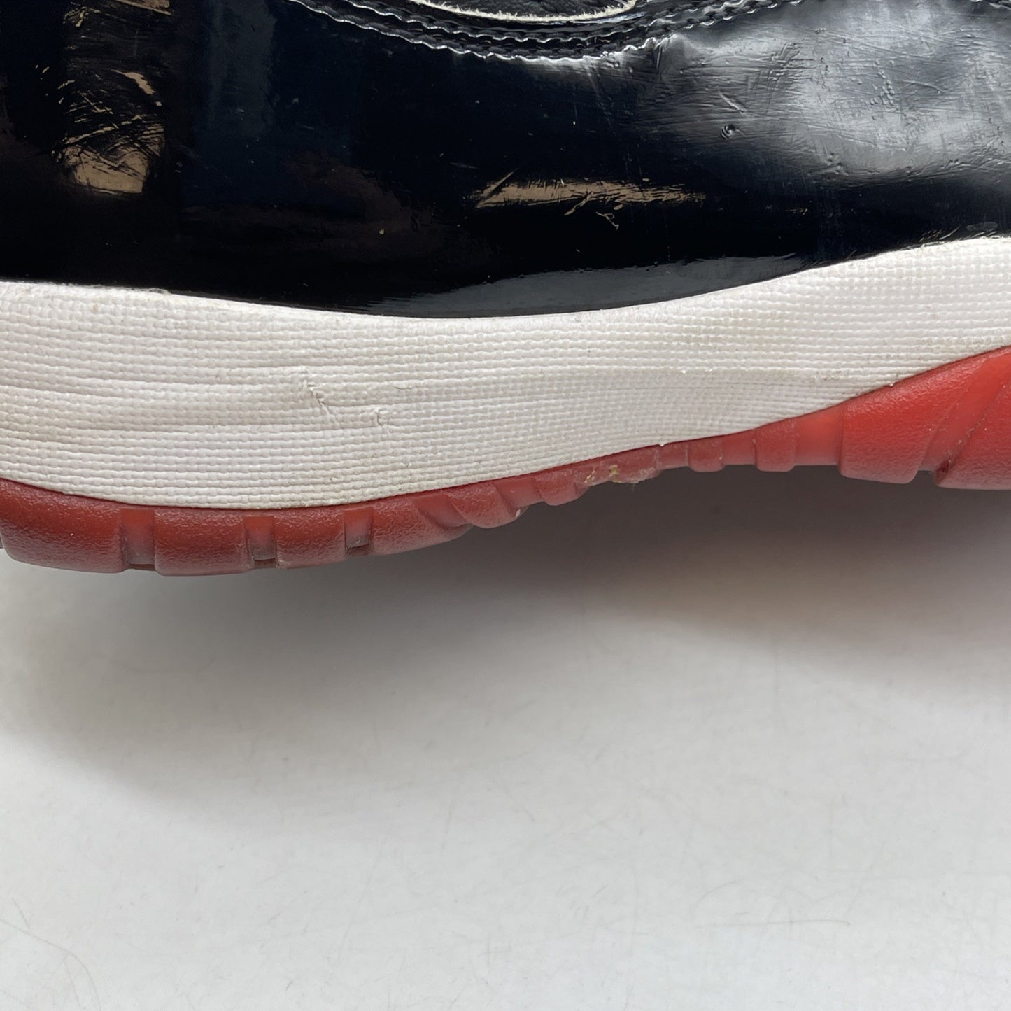 Size 11.5 - Jordan 11 Retro High Bred Black Suede Leather (378037-061)