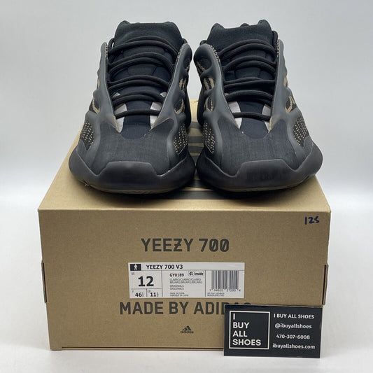 Size 12 - adidas Yeezy 700 V3 Clay Brown Black Suede Leather (GY0189)