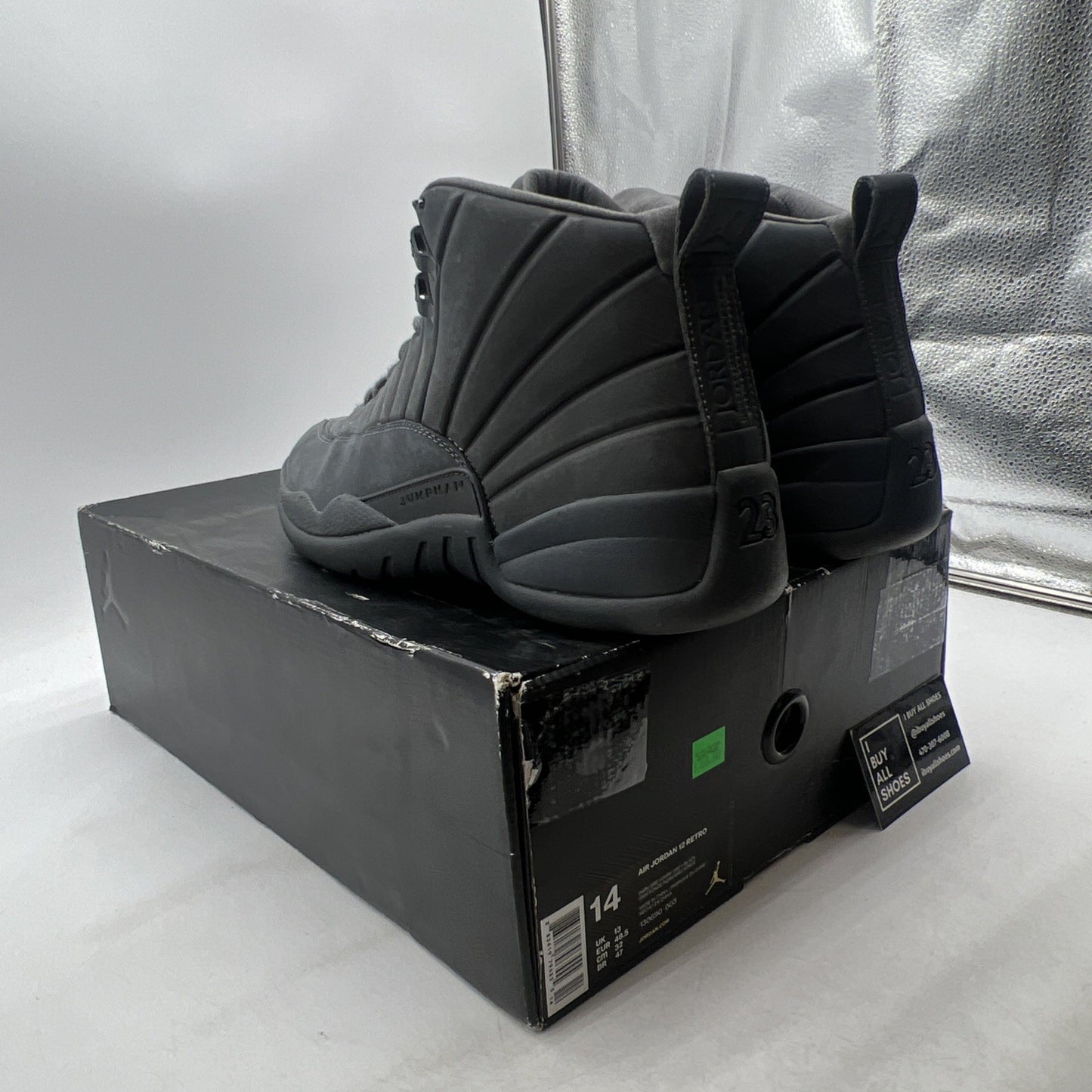 Size 14 - PSNY x Air Jordan 12 Retro Dark Grey (130690-003)