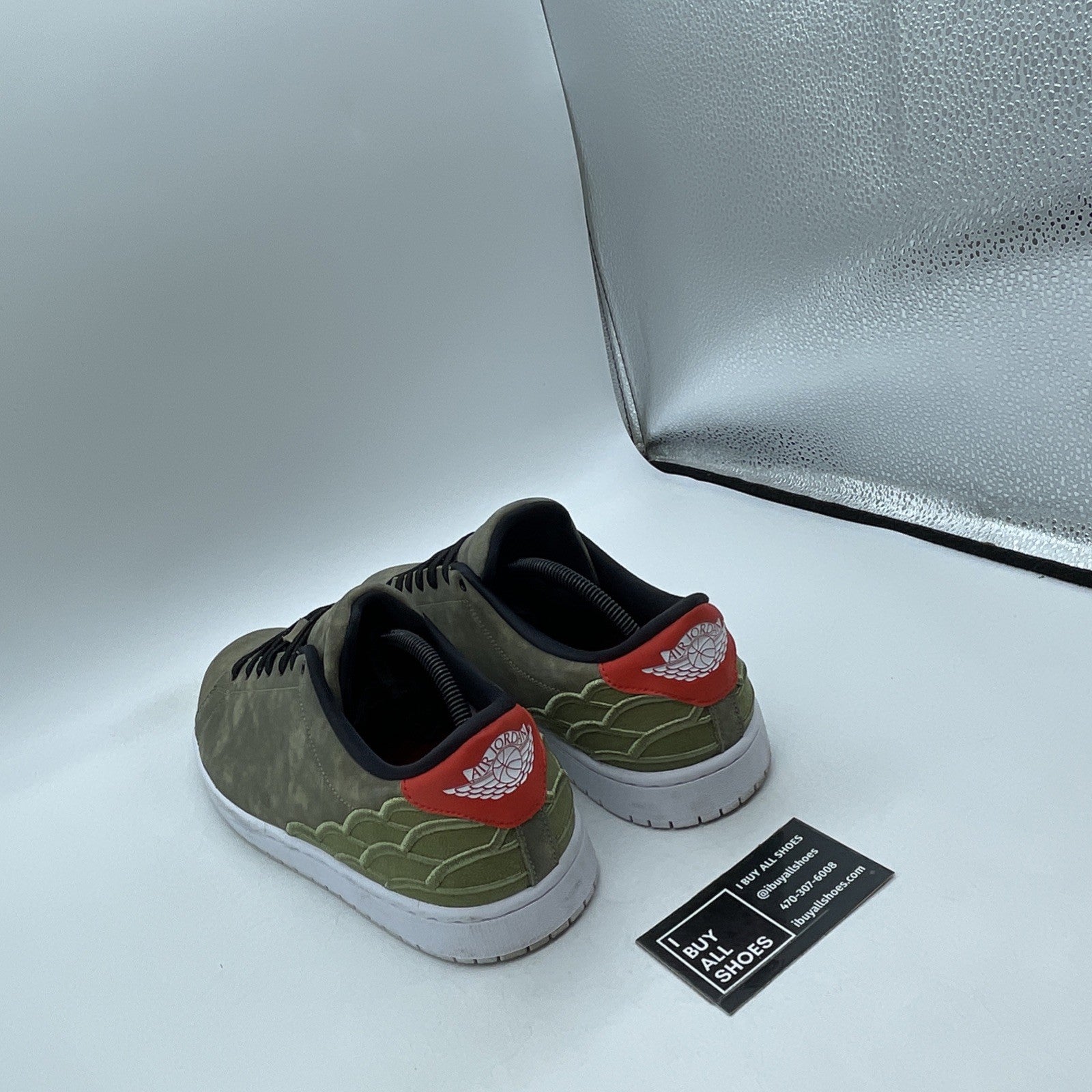 Size 11 - Air Jordan 1 Centre Court Oil Green (DJ2756-300)