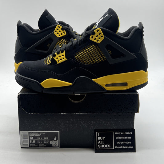 Size 10 - Air Jordan 4 Retro Mid Thunder (DH6927-017)