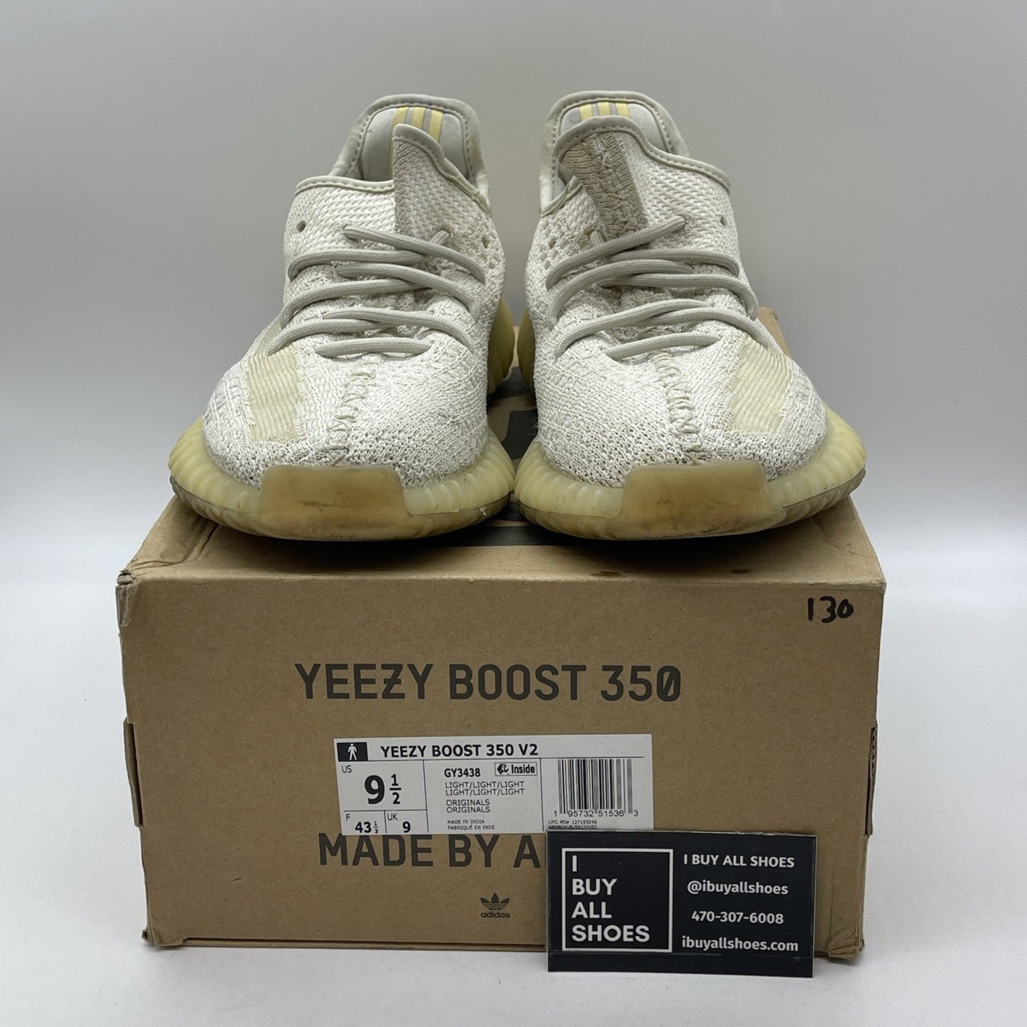 Size 9.5 - adidas Yeezy Boost 350 V2 Low Light Tan Suede (GY3438)