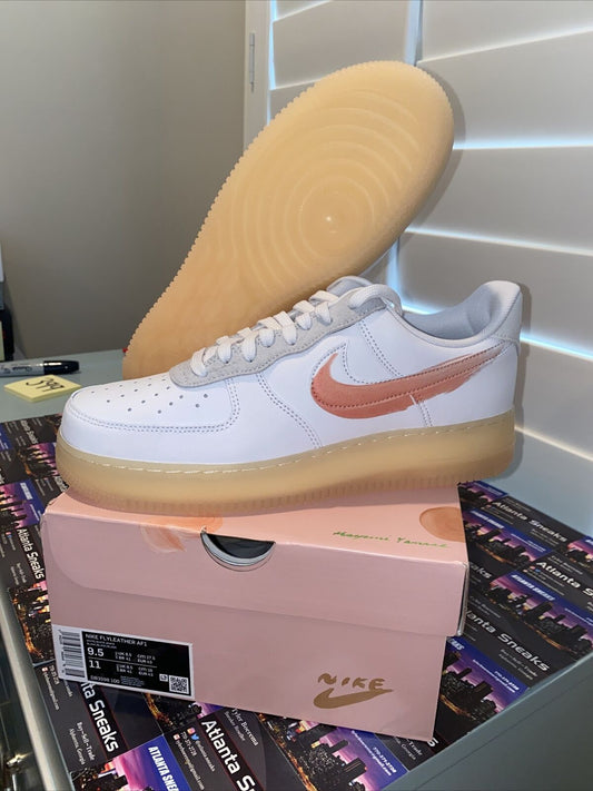 Nike Air Force 1 Flyleather Mayumi Yamase White Size 9.5/11