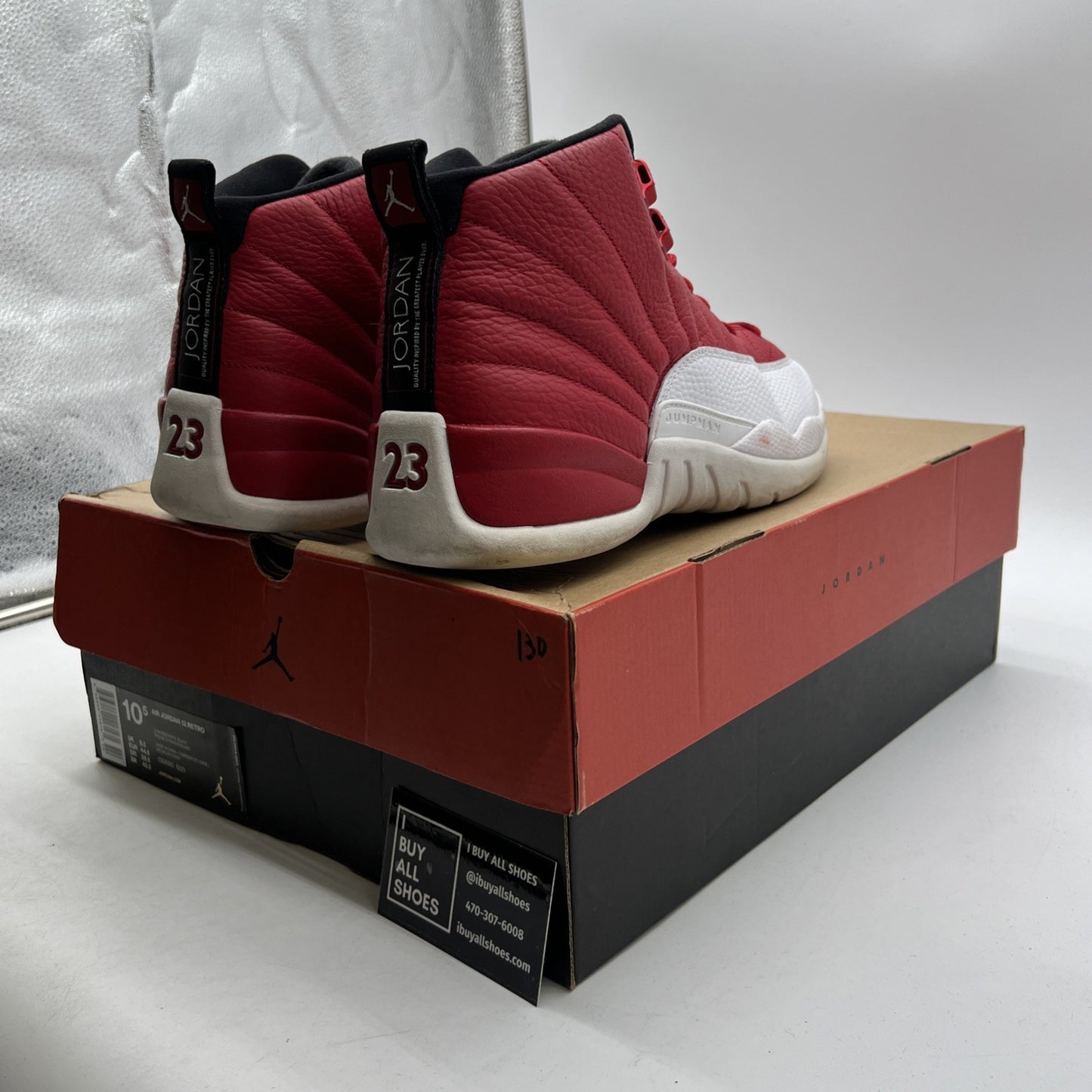 Size 10.5 - Air Jordan 12 Retro Gym Red (130690-600)