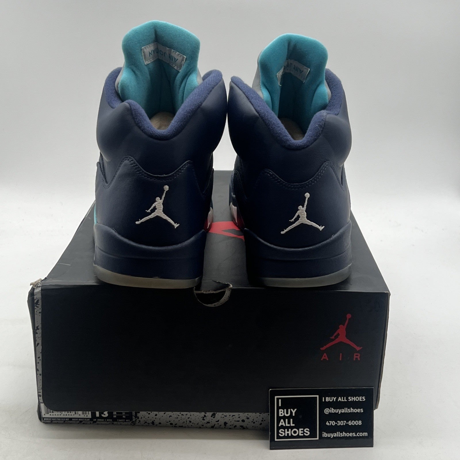 Size 13 - Air Jordan 5 Retro Pre-Grape (136027-405)