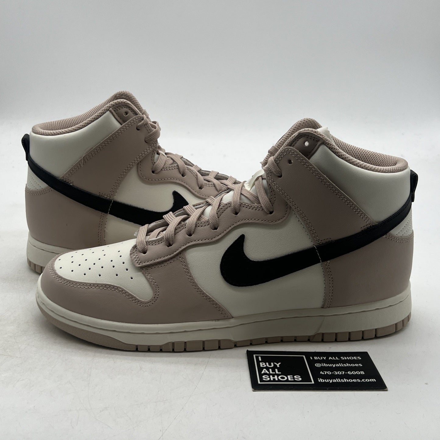 Size 11.5 - Nike Dunk High Fossil Stone W (DD1896-200)