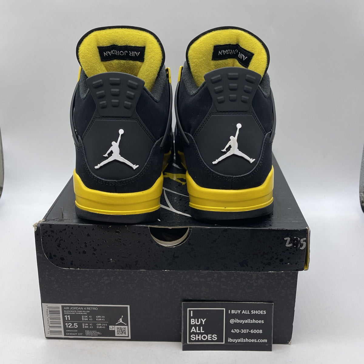 Size 11 - Air Jordan 4 Retro Mid Thunder (DH6926-017)