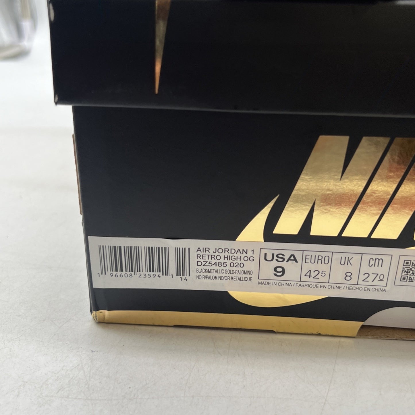 Size 9 - Air Jordan 1 Retro OG High Palomino (DZ5485-020)