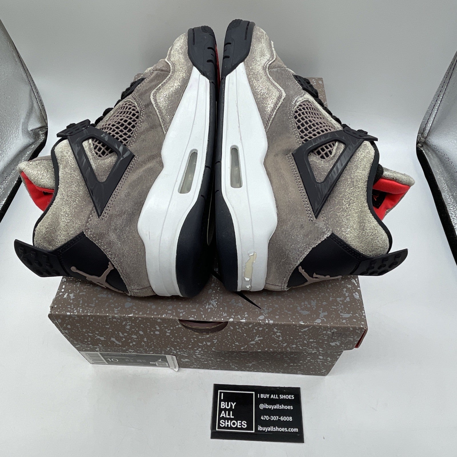 Size 10 - Air Jordan 4 Retro Mid Taupe Haze (DB0732-200)