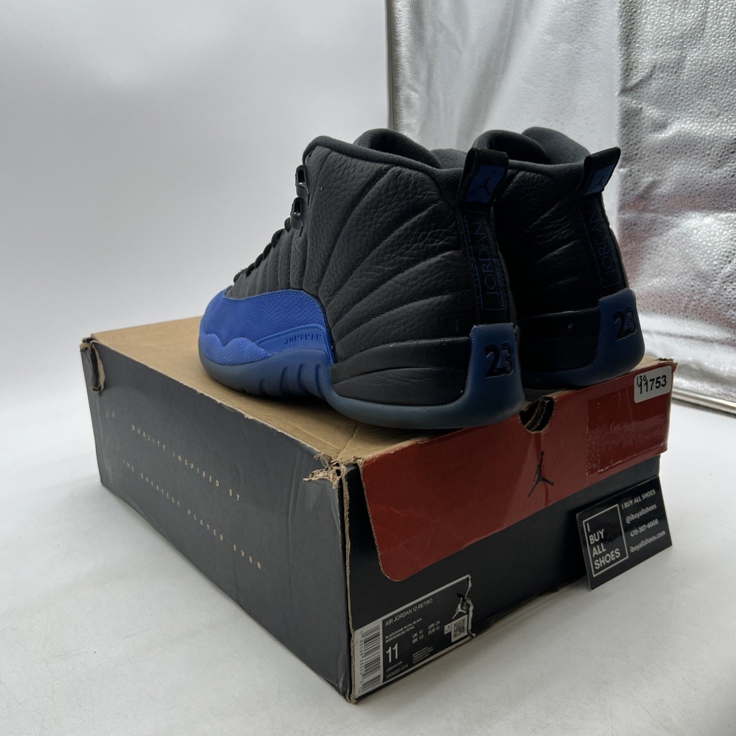 Size 11 - Air Jordan 12 Retro Game Royal (130690-014)