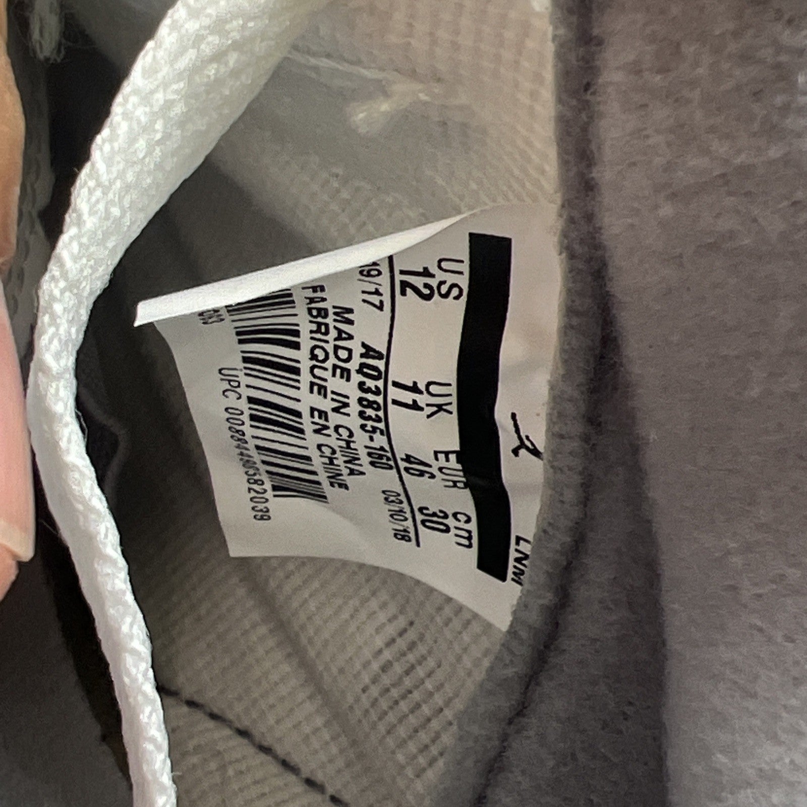 Size 12 - Air Jordan 3 Retro NRG Tinker 2018 (AQ3835-160)