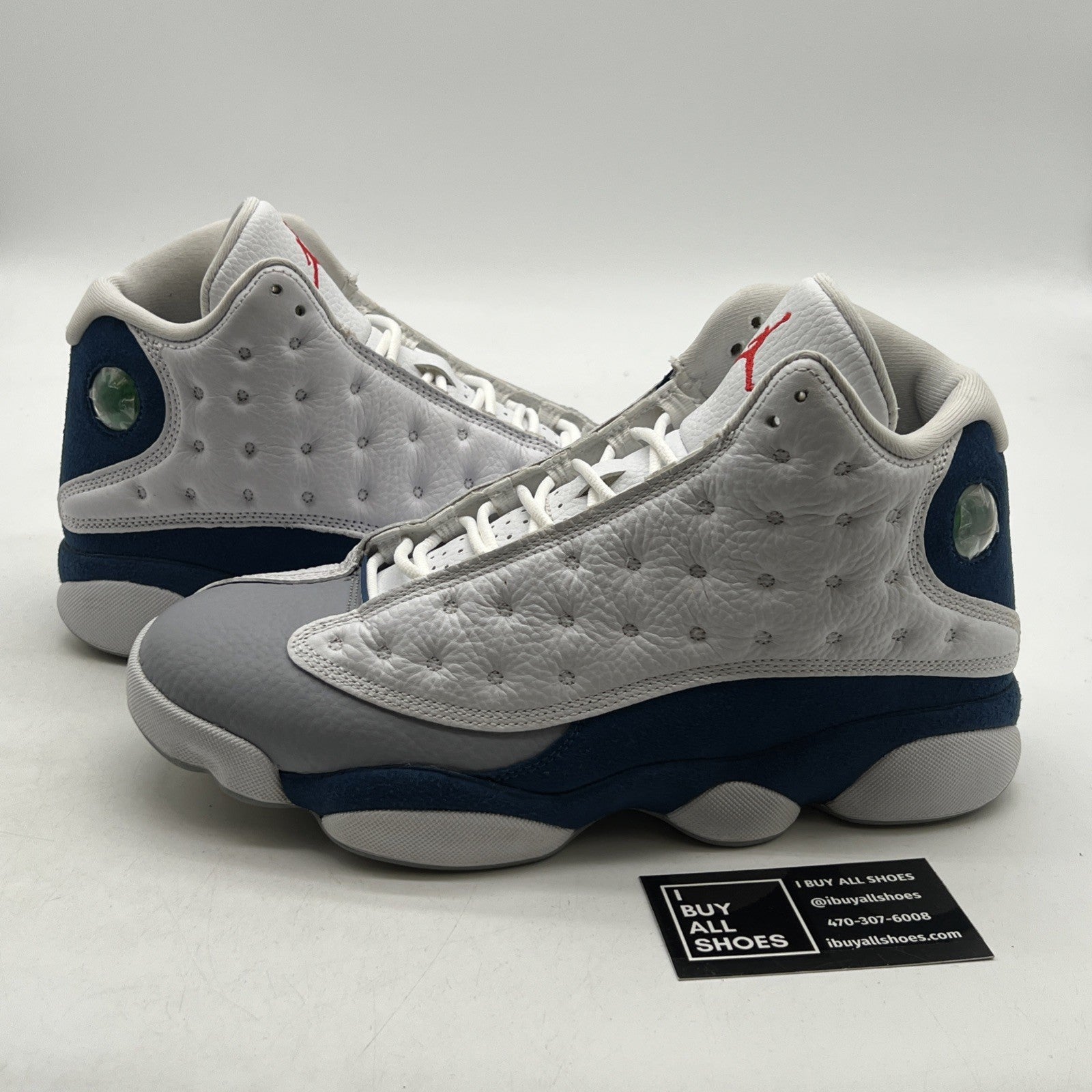 Size 9.5 - Air Jordan 13 Retro Mid French Blue (414571-164)