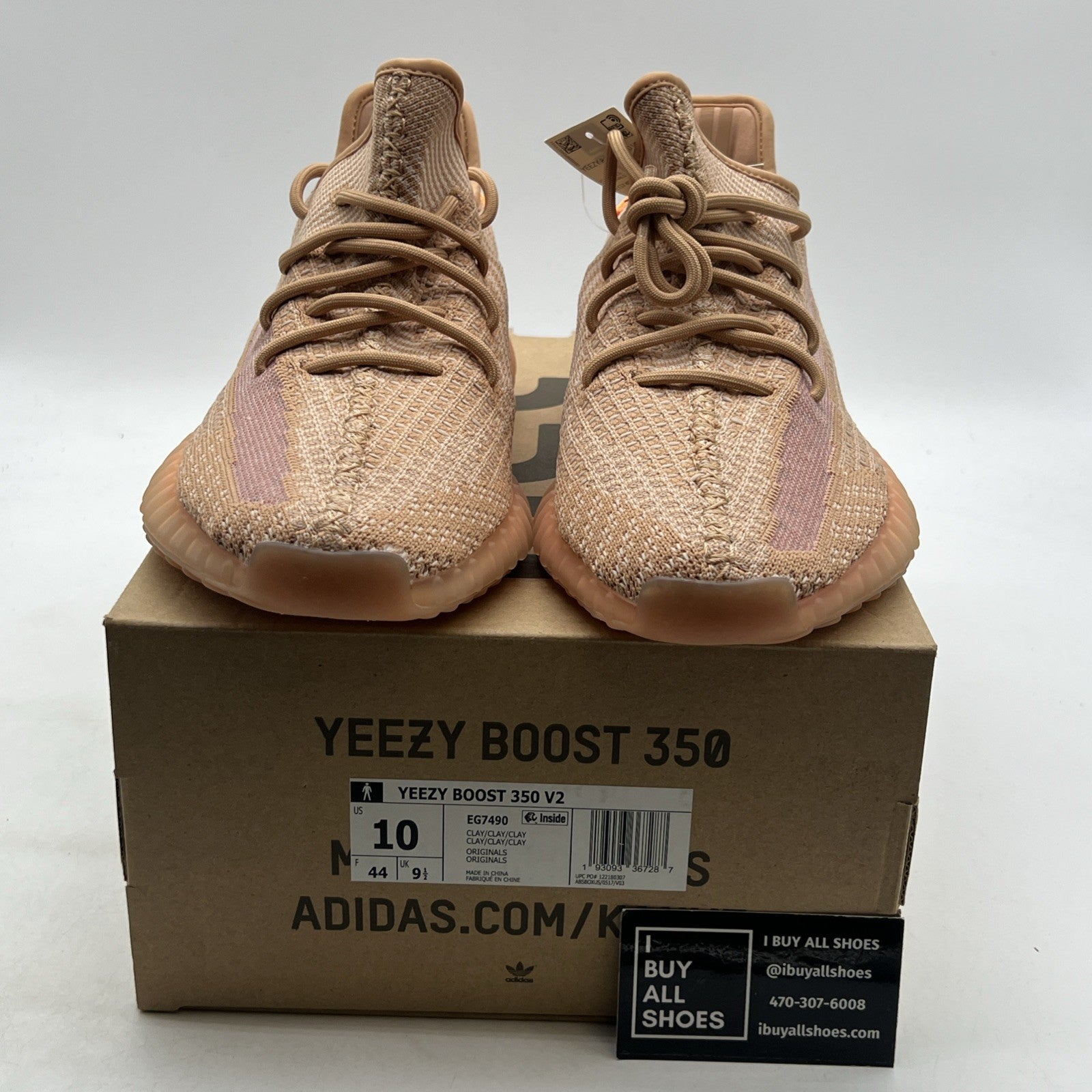 Size 10 - adidas Yeezy Boost 350 V2 Clay (EG7490)