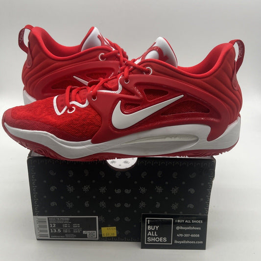 Size 12 - Nike KD 15 TB University Red (DX6648-602)