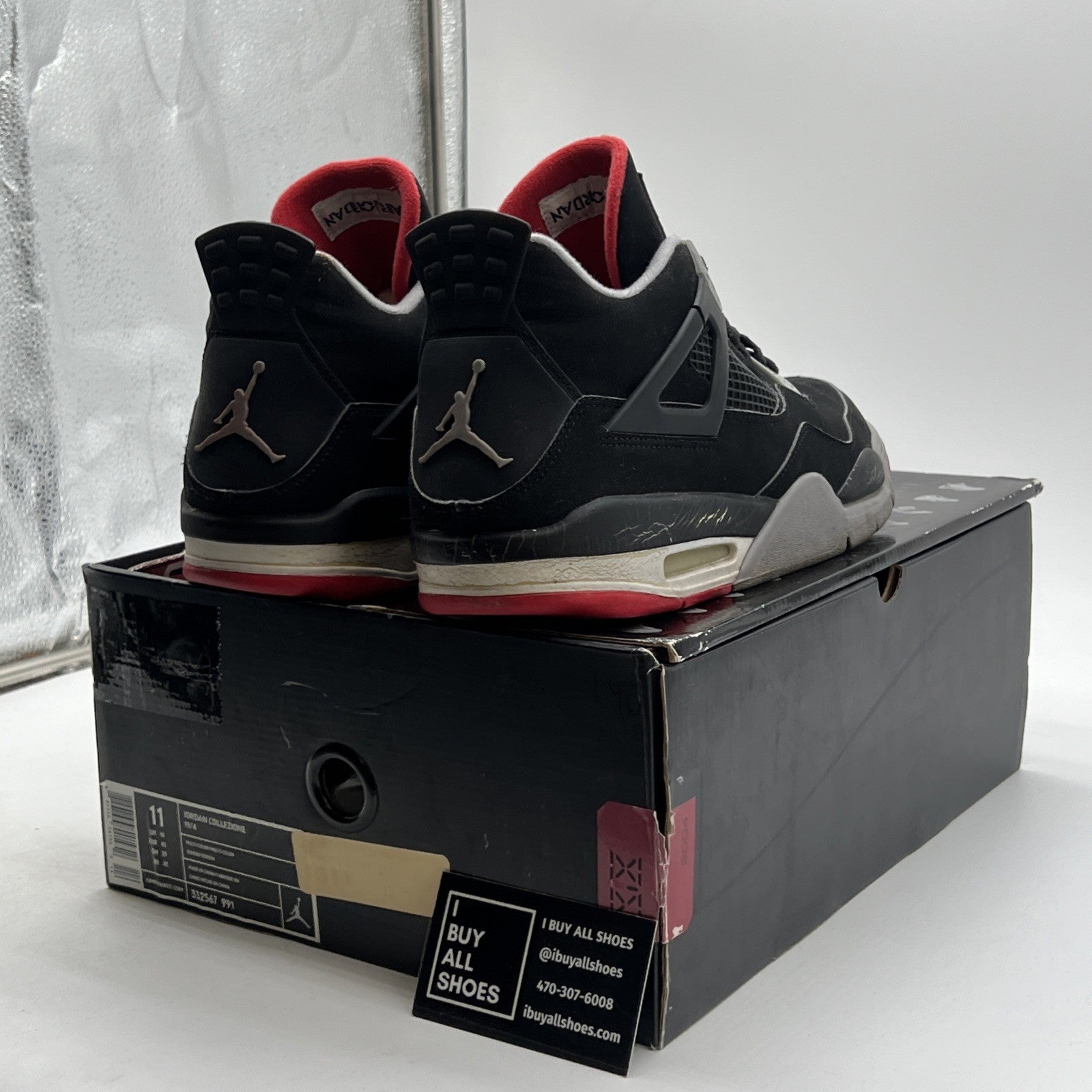 Size 11 - Air Jordan 4 Retro Countdown Pack (308497-003)