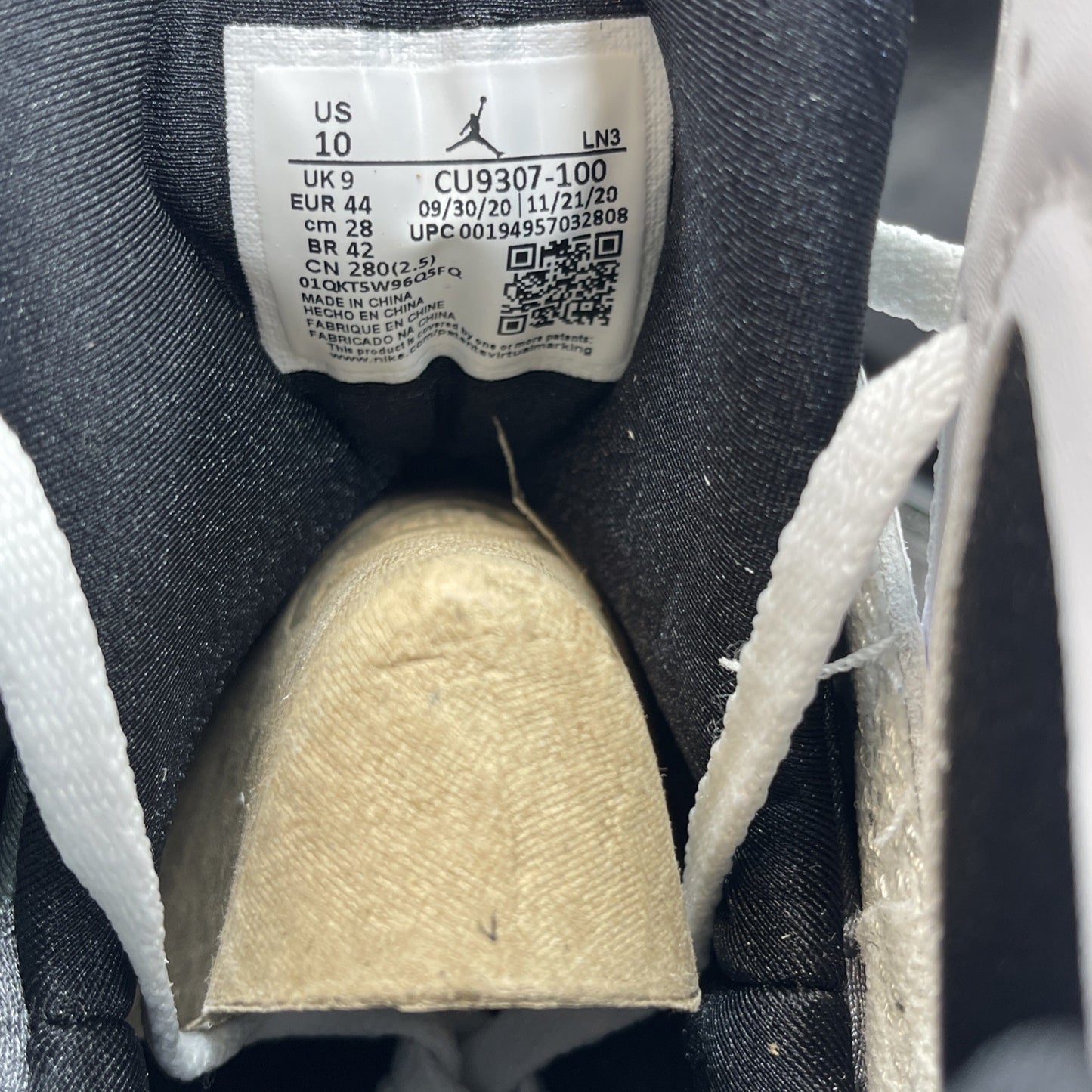 Size 10 - Air Jordan 7 Retro 2021 Flint Grey White Suede Leather (CU9307-100)