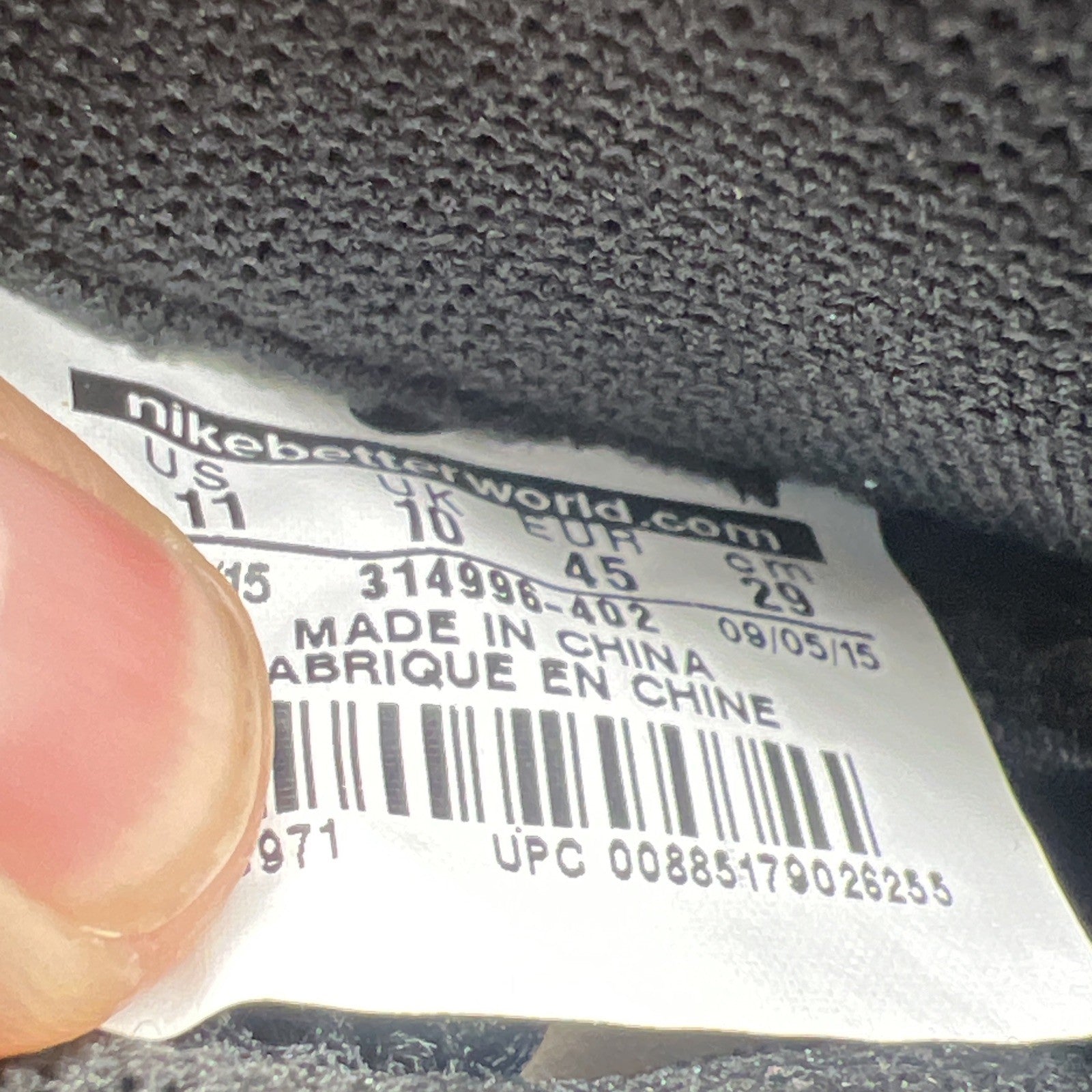 Size 11 - Nike Air Foamposite One University Blue (314996-402)